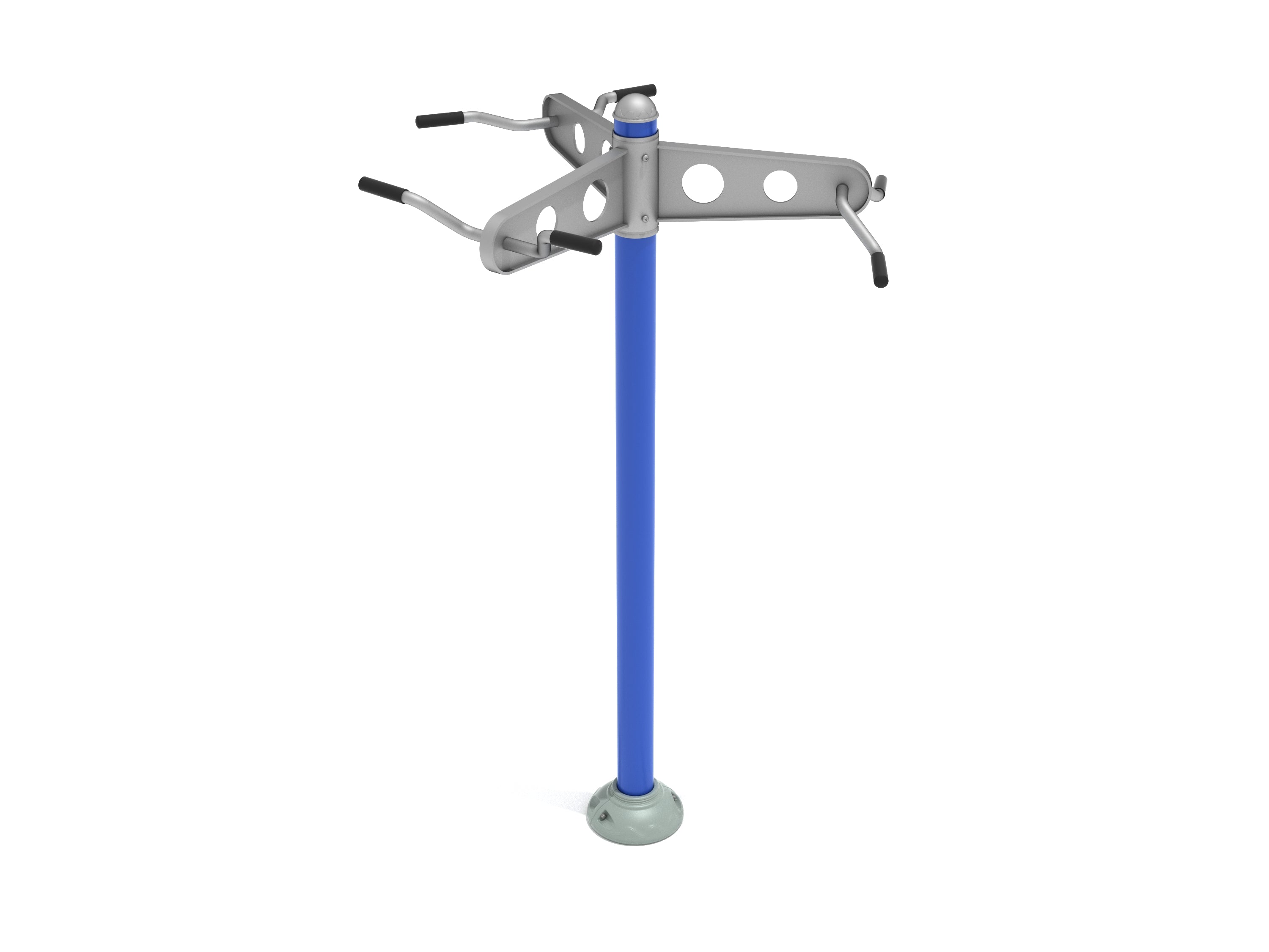 Playground Equipment Triple Station Chin-Up Bars SKU PFT055