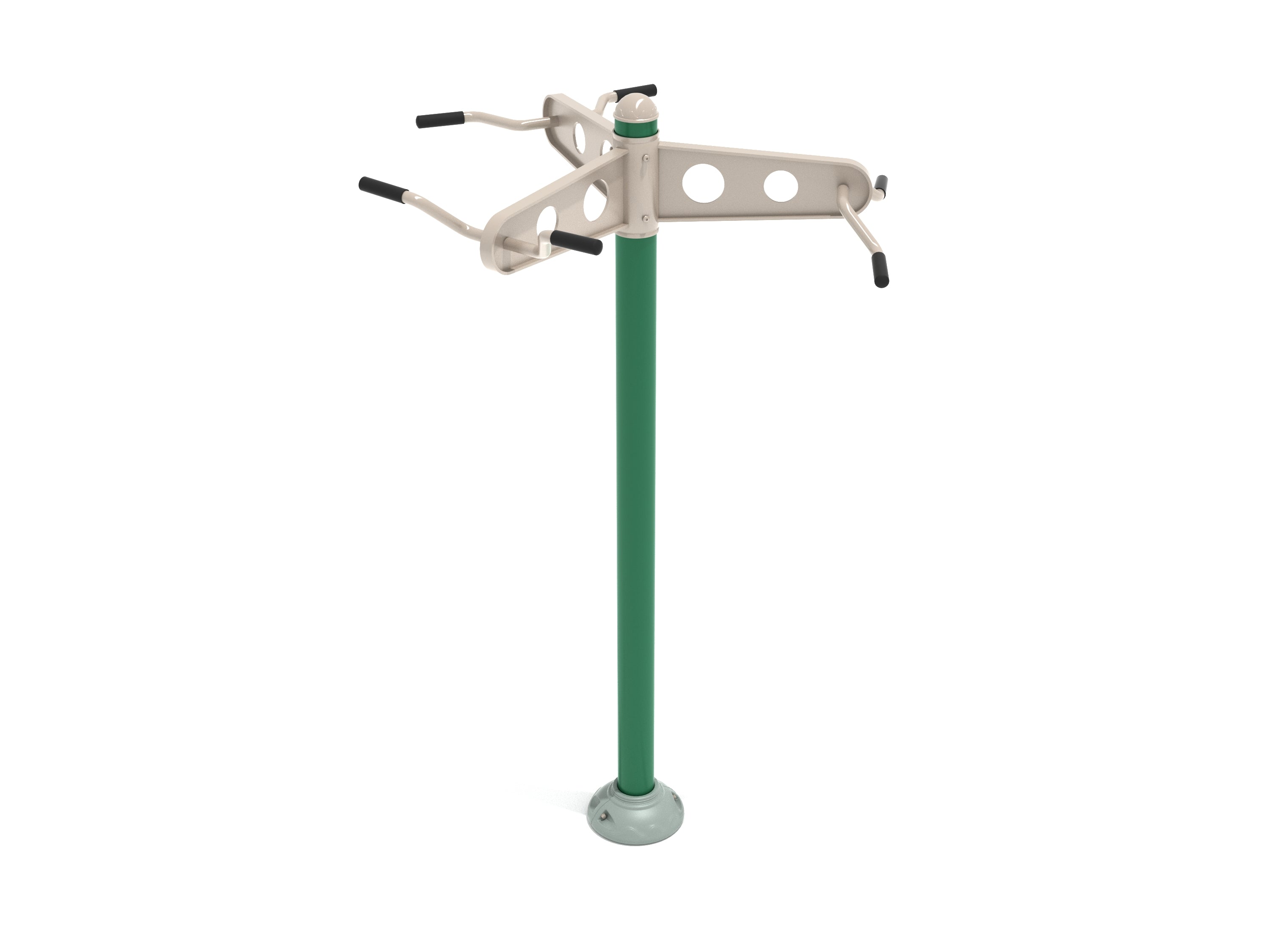 Playground Equipment Triple Station Chin-Up Bars SKU PFT055