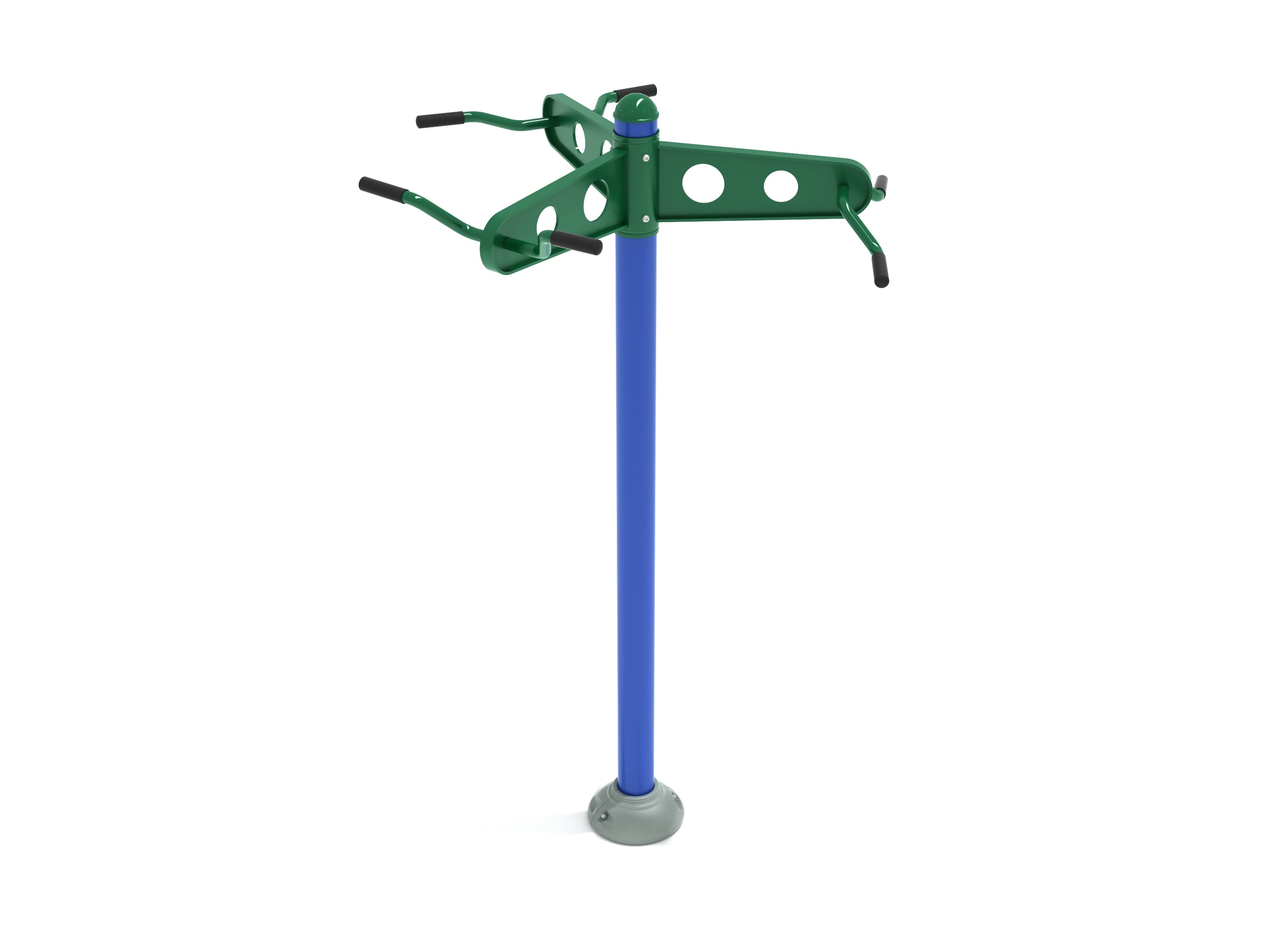 Playground Equipment Triple Station Chin-Up Bars SKU PFT055