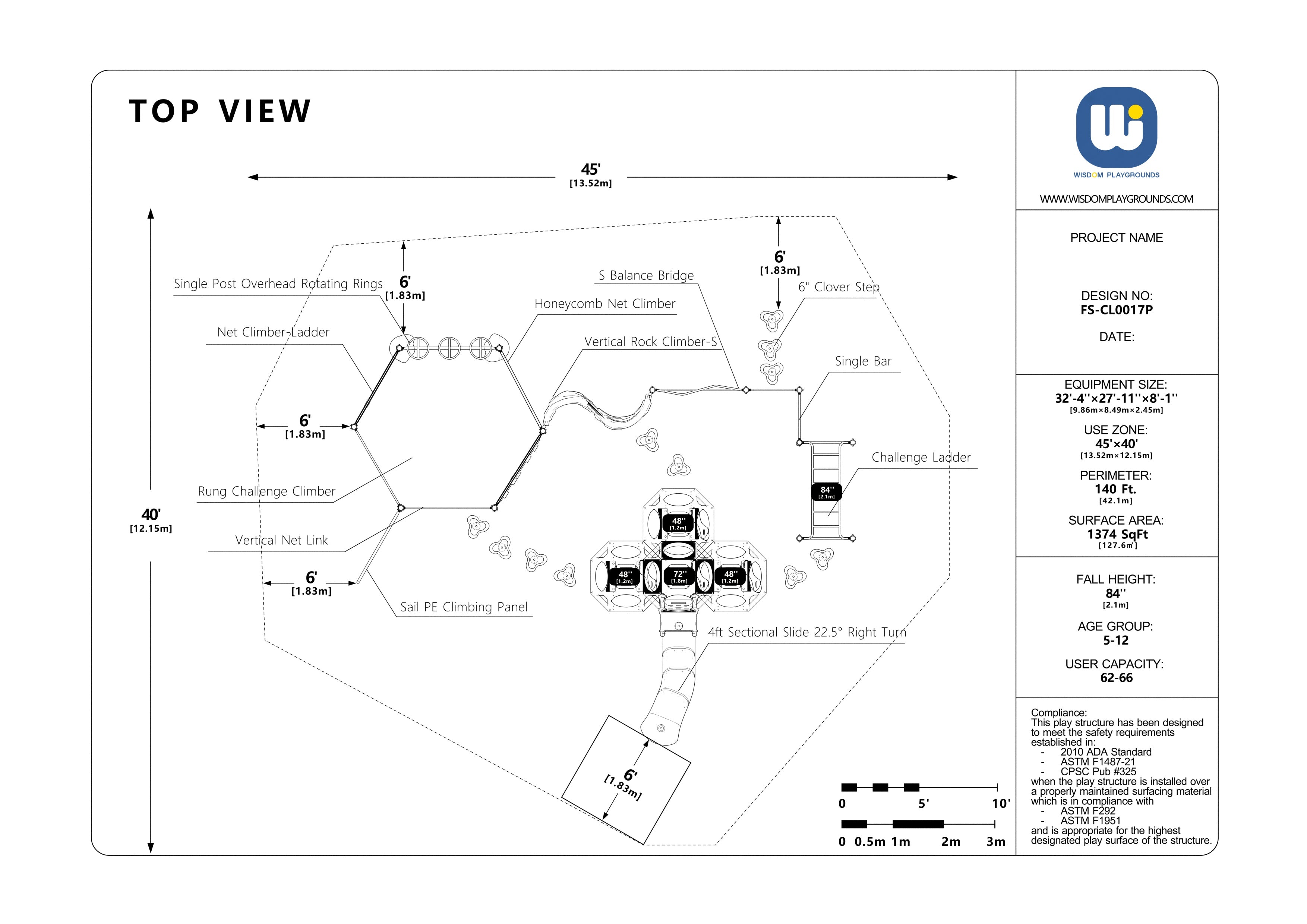 Wisdom Trail Blazer Playground SKU QSFS-CL0017