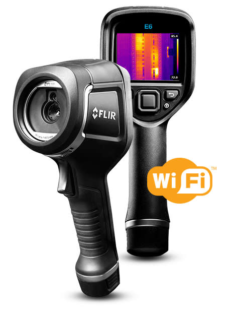 FLIR E6-XT IR Camera w/ MSX and WiFi, 240 x 180 Resolution, 9Hz SKU E6-XT