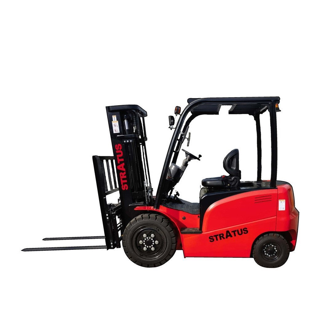 Stratus 6,600 lbs Lithium Battery Electric Fork Lift, Side Shift, Fork Positioner, Curtis Control SKU SAE-F66L
