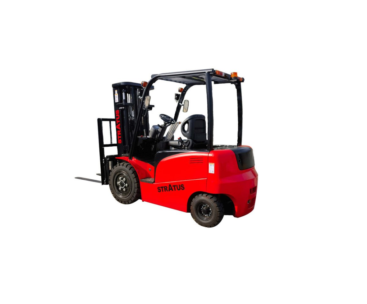 Stratus 6,600 lbs Lithium Battery Electric Fork Lift, Side Shift, Fork Positioner, Curtis Control SKU SAE-F66L