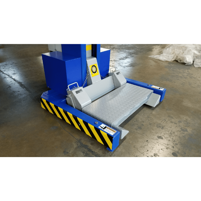 iDEAL ALI Certified Forklift Spacer Set 20,000 lbs, SKU MSC-FORKSPACER