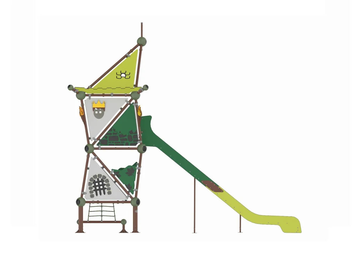 Playground Equipment Fawn's Forest Playground SKU PSG017