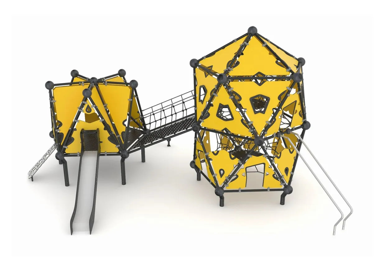 Playground Equipment Puzzling Pavilion Playground SKU PSG019