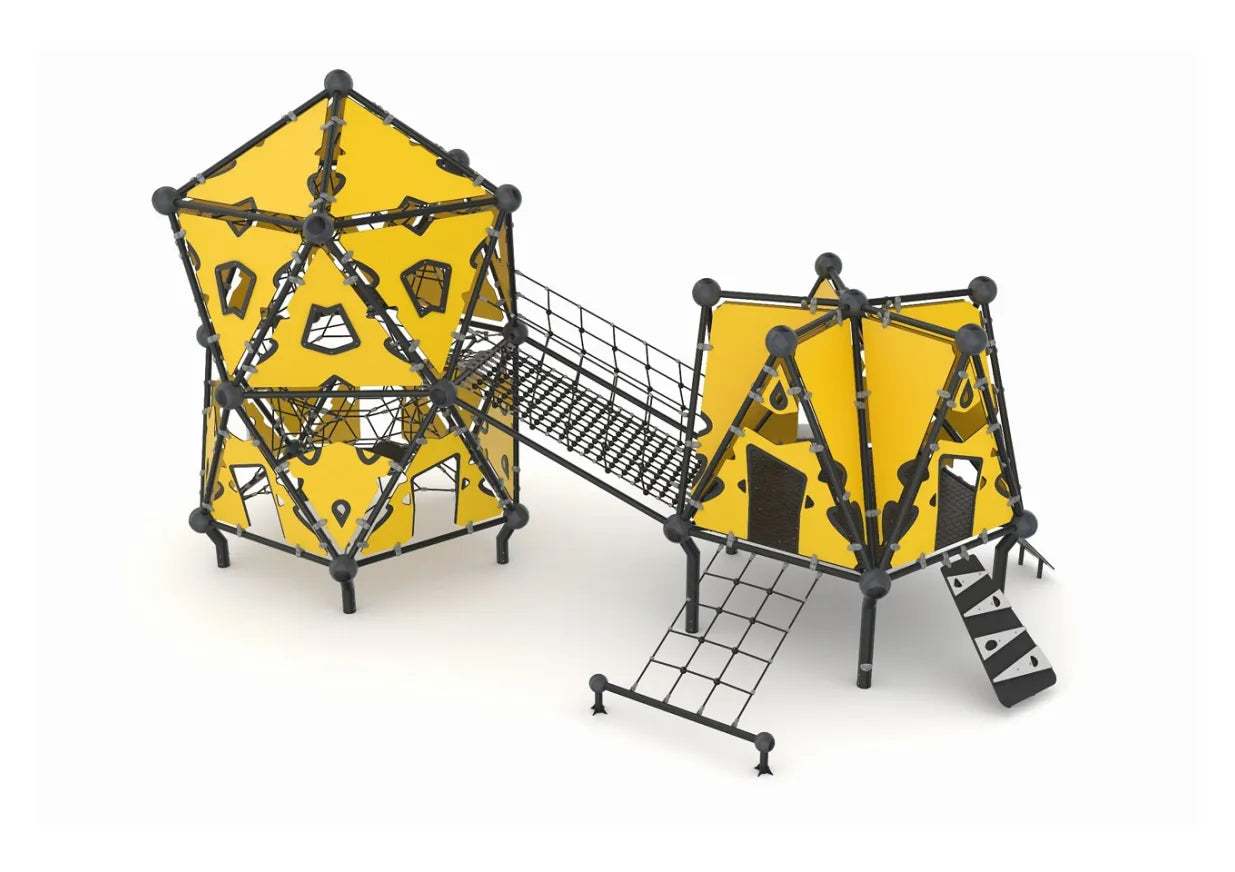 Playground Equipment Puzzling Pavilion Playground SKU PSG019