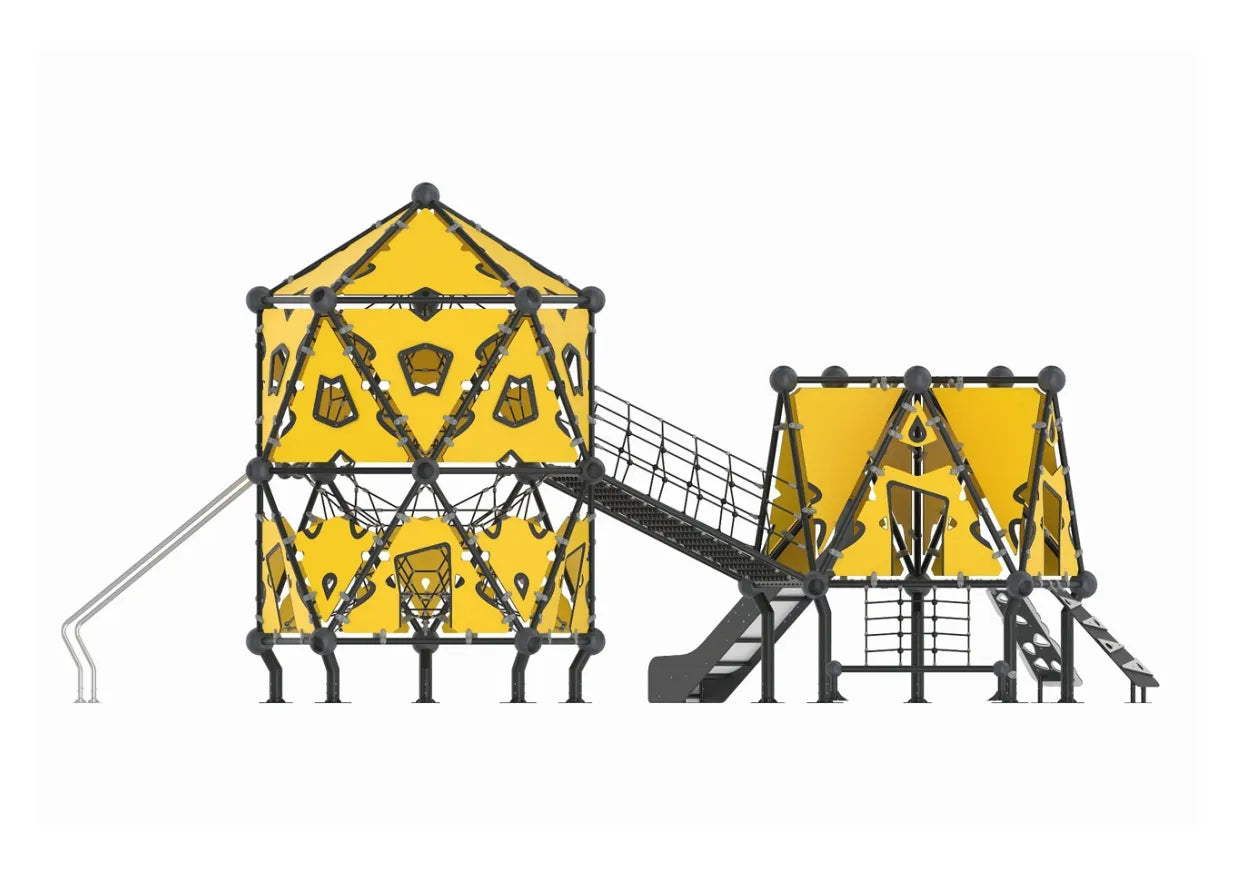 Playground Equipment Puzzling Pavilion Playground SKU PSG019