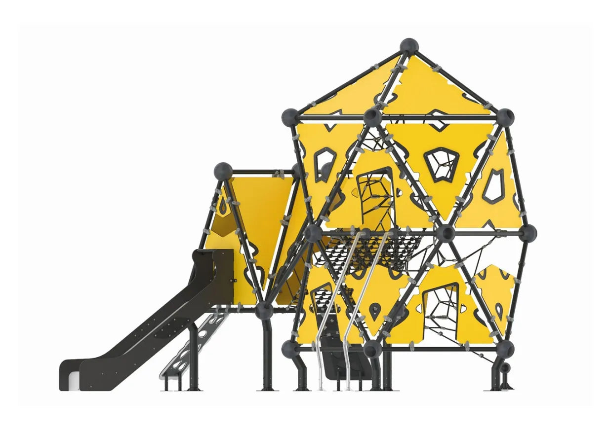 Playground Equipment Puzzling Pavilion Playground SKU PSG019