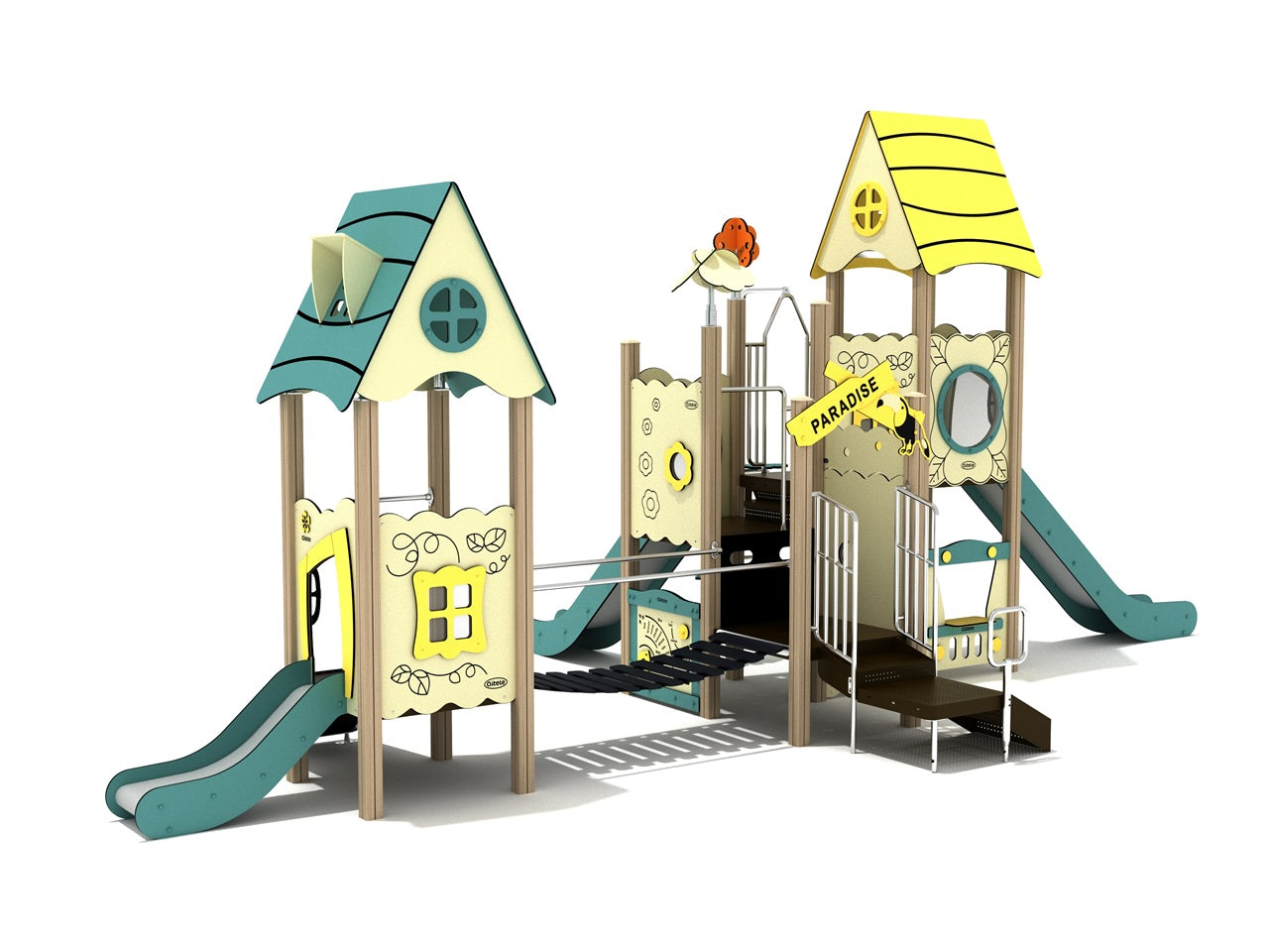 Playground Equipment Manzanita Playground SKU PCQ005