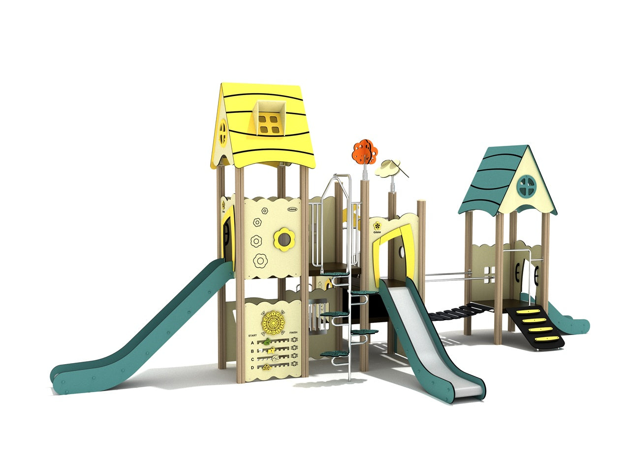 Playground Equipment Manzanita Playground SKU PCQ005