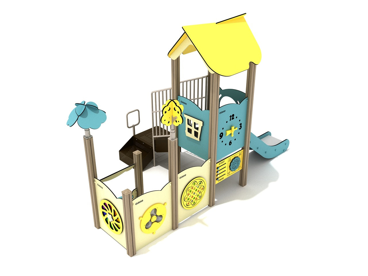 Playground Equipment Custard Apple Playground SKU PCQ009