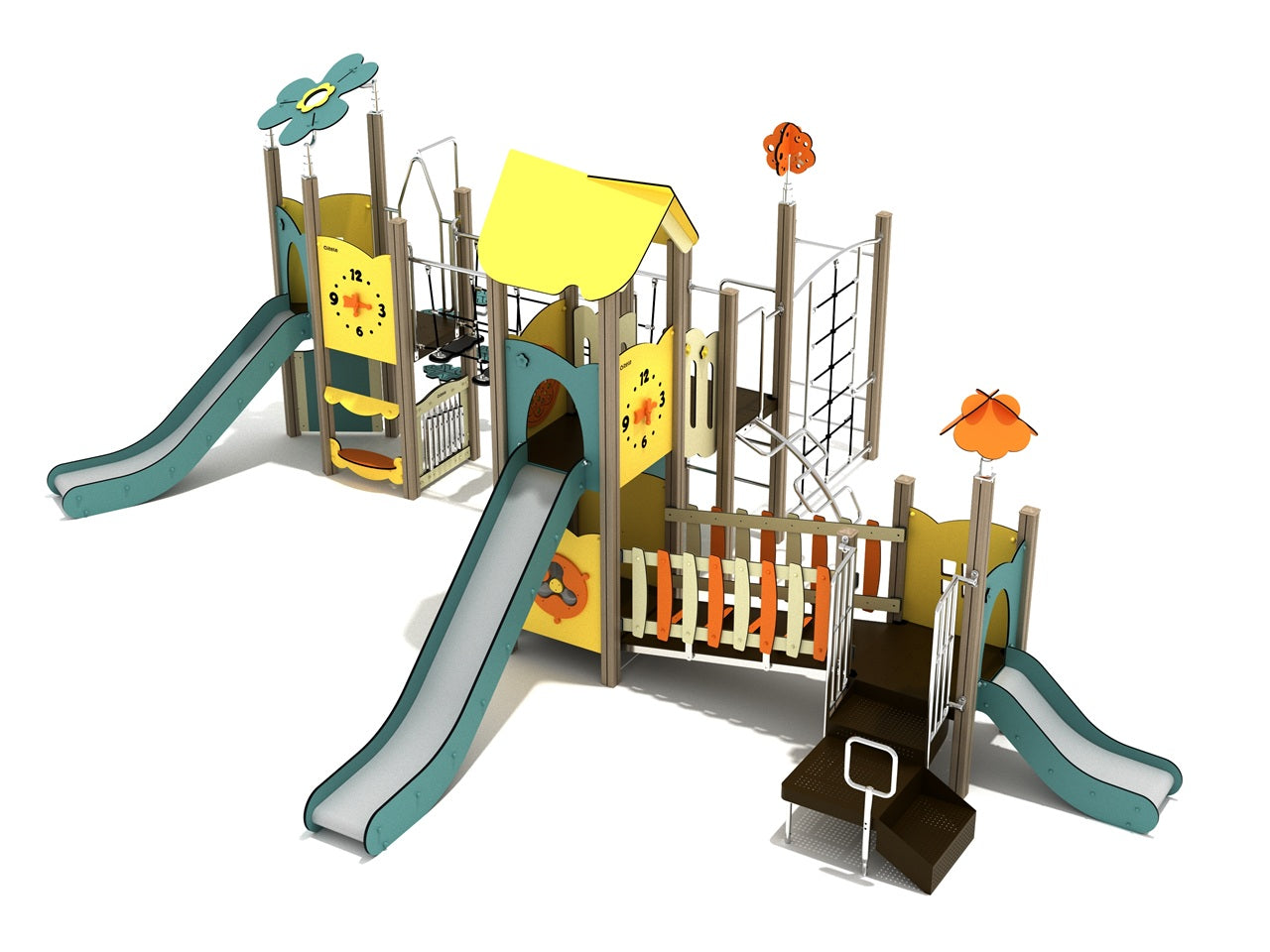 Playground Equipment Pecan Hickory Playground SKU PCQ010