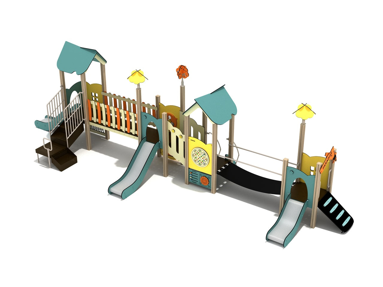 Playground Equipment Oregon Cedar Playground SKU PCQ011