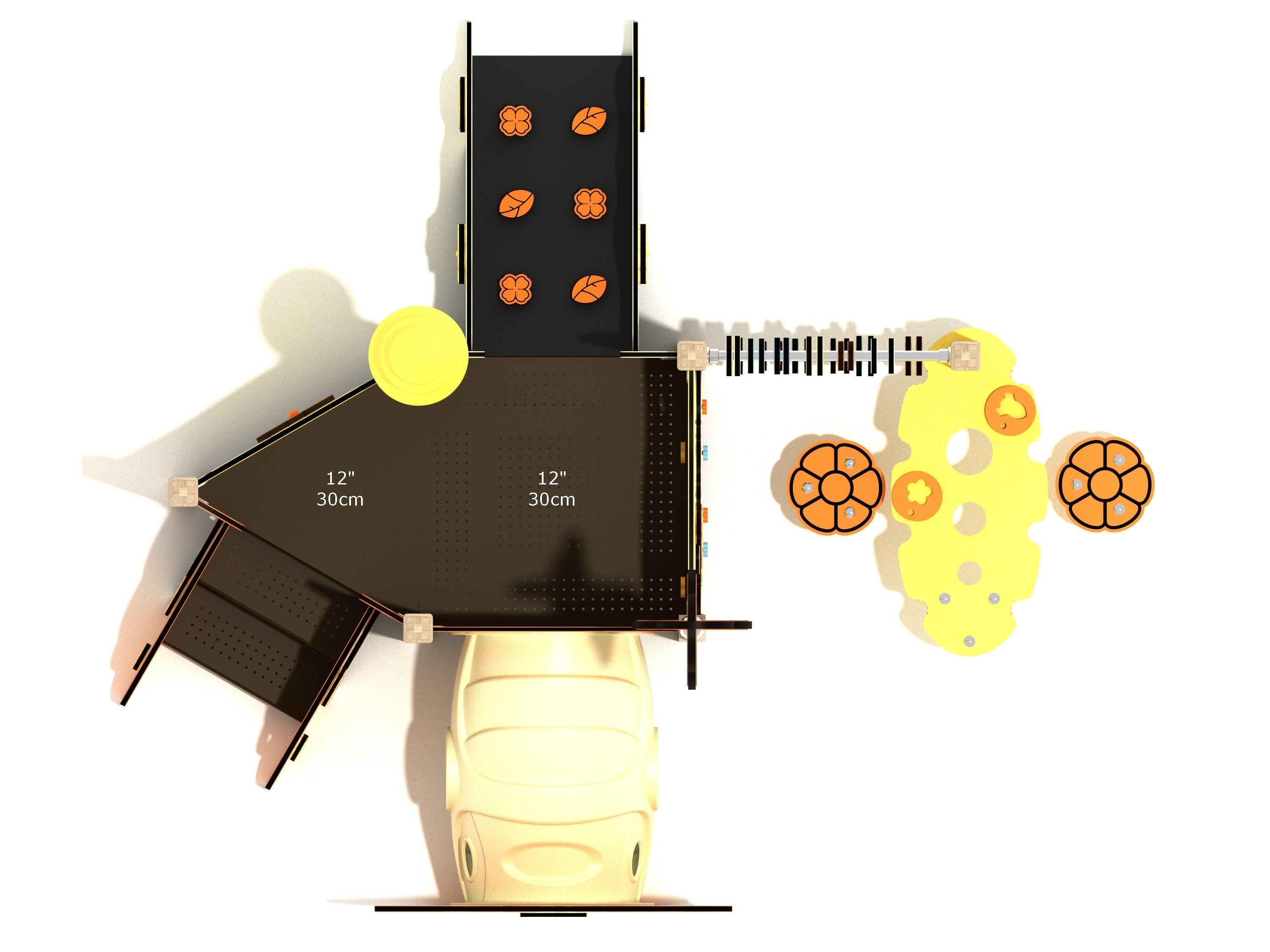 Playground Equipment Crape Myrtle Canopy Mini Playground SKU PCM004