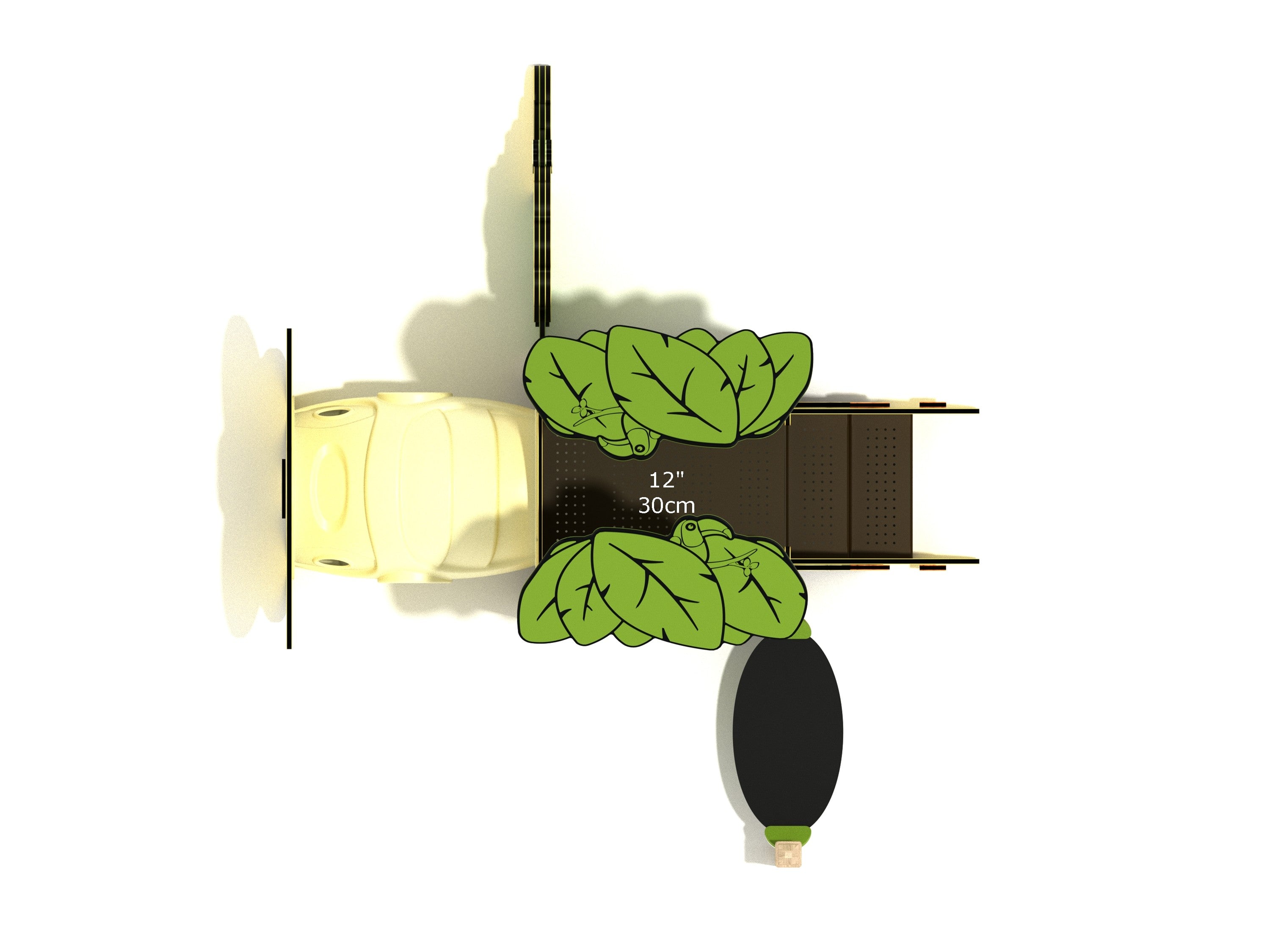 Playground Equipment Blackhaw Canopy Mini Playground SKU PCM005