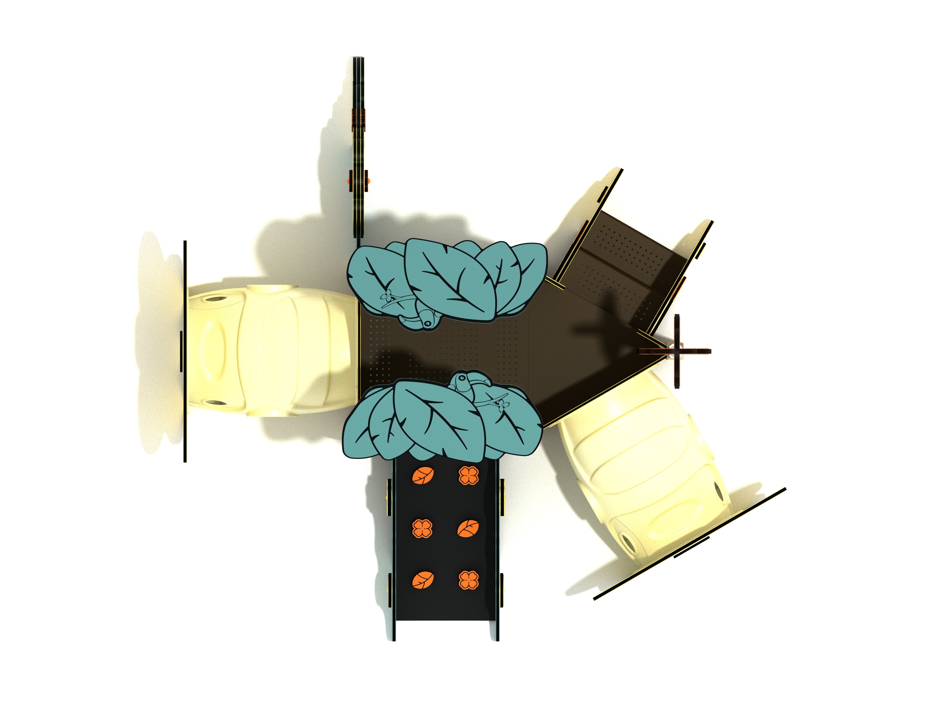 Playground Equipment Star Magnolia Canopy Mini Playground SKU PCM006