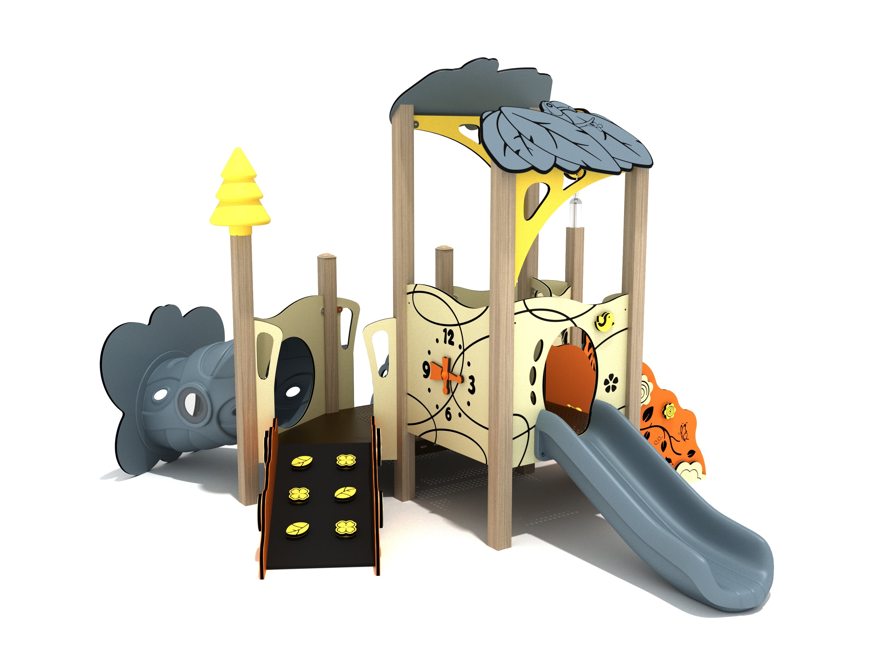 Playground Equipment Japanese Snowbell Canopy Mini Playground SKU PCM009