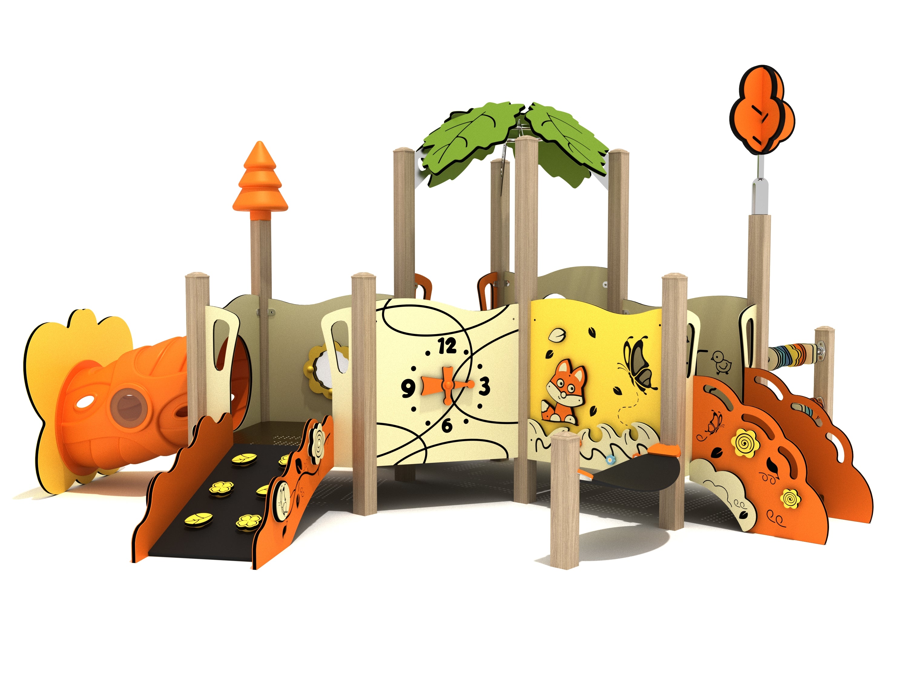 Playground Equipment Dogwood Canopy Mini Playground SKU PCM013