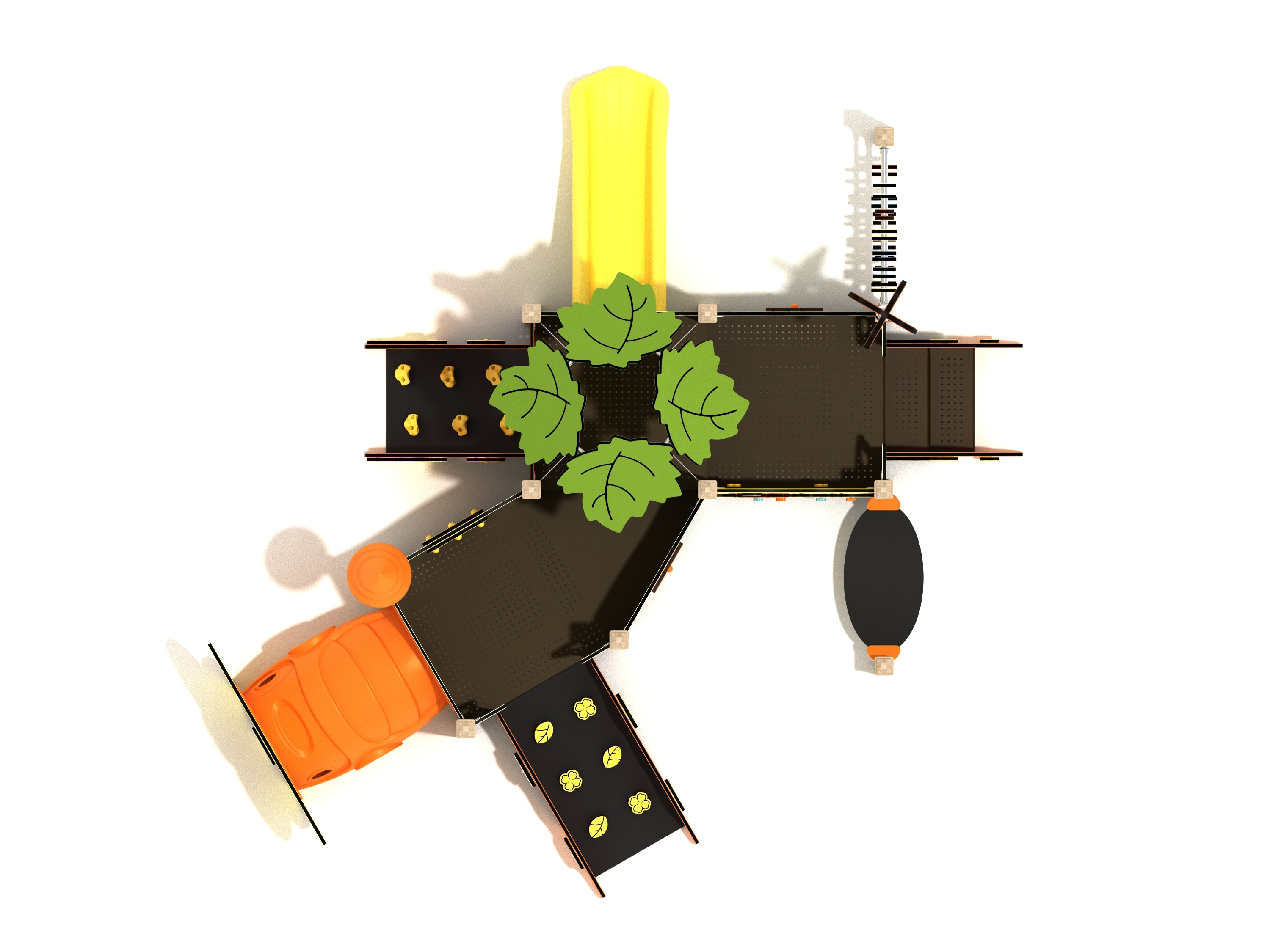 Playground Equipment Dogwood Canopy Mini Playground SKU PCM013