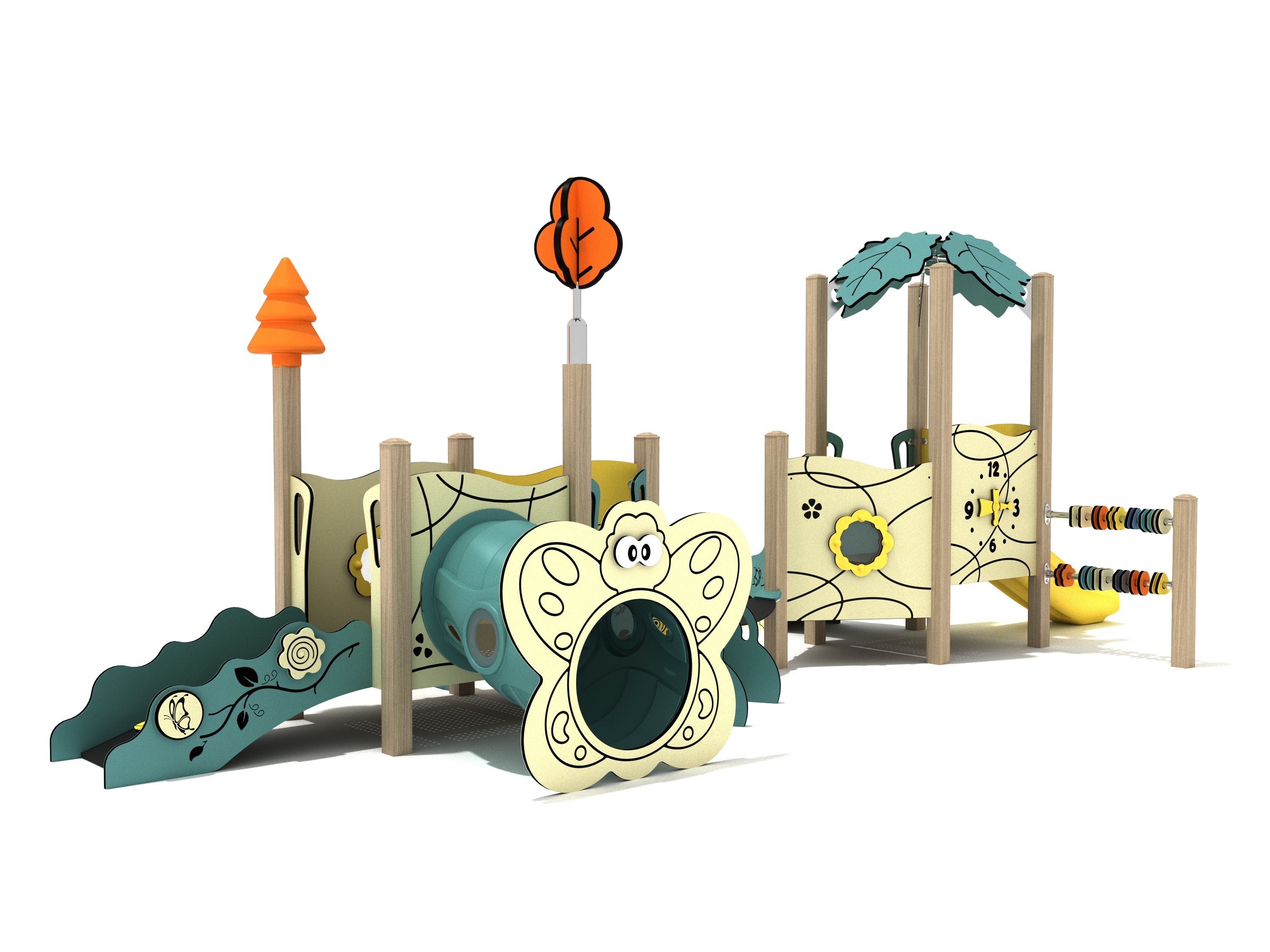 Playground Equipment Star Anise Canopy Mini Playground SKU PCM016