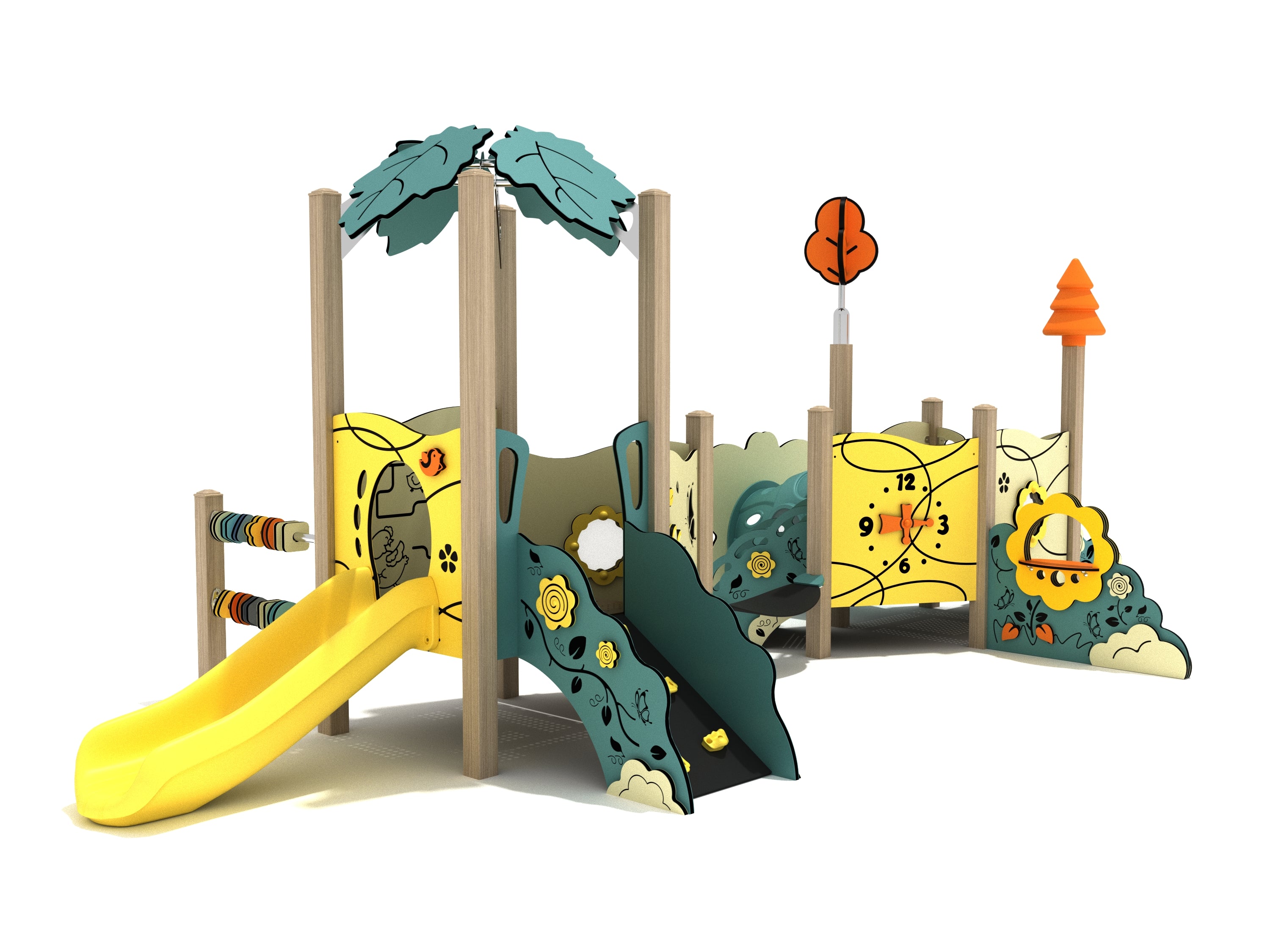 Playground Equipment Star Anise Canopy Mini Playground SKU PCM016