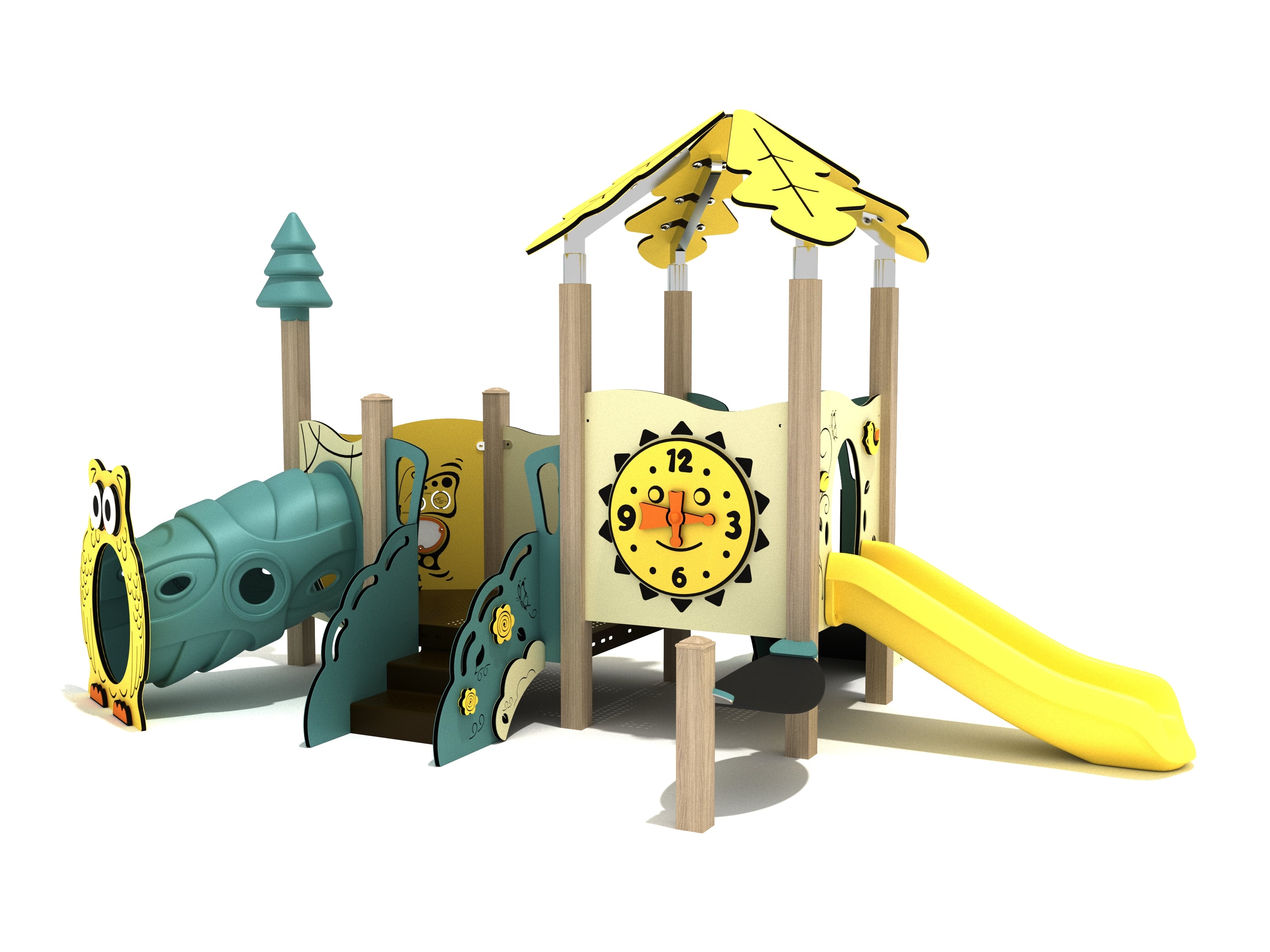 Playground Equipment Hibiscus Canopy Mini Playground SKU PCM022