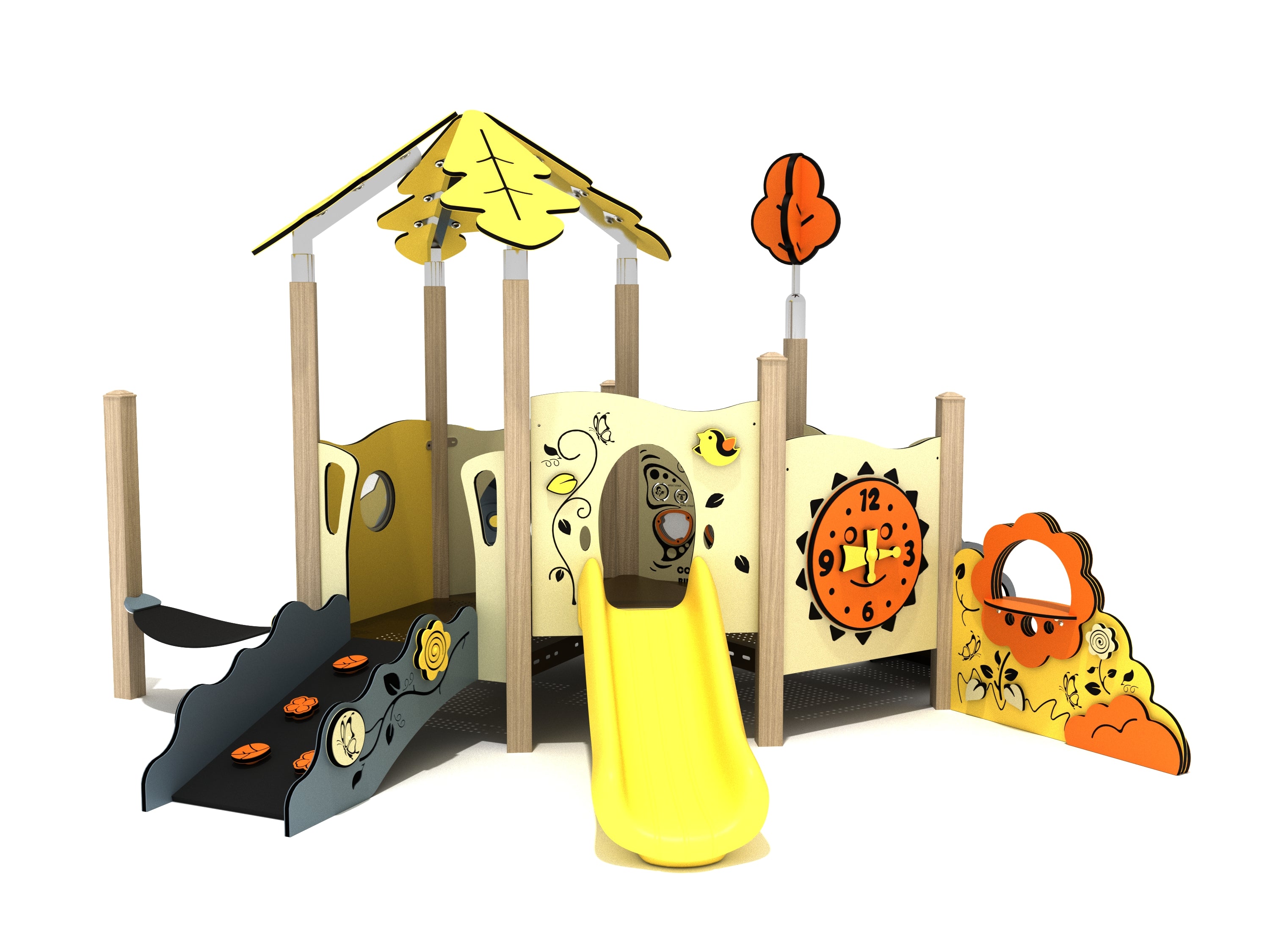 Playground Equipment Apache Plume Canopy Mini Playground SKU PCM023