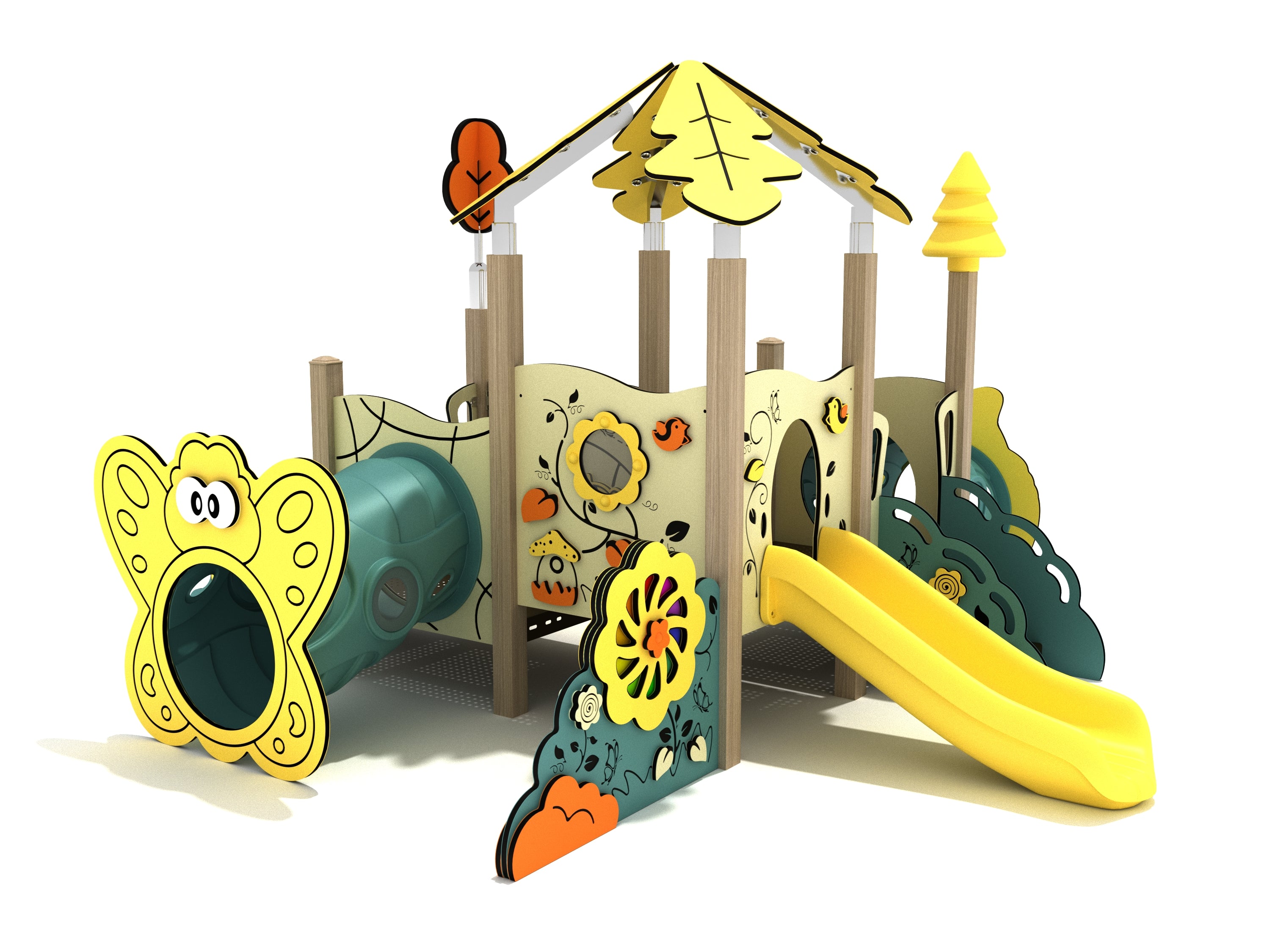 Playground Equipment Sage Canopy Mini Playground SKU PCM025