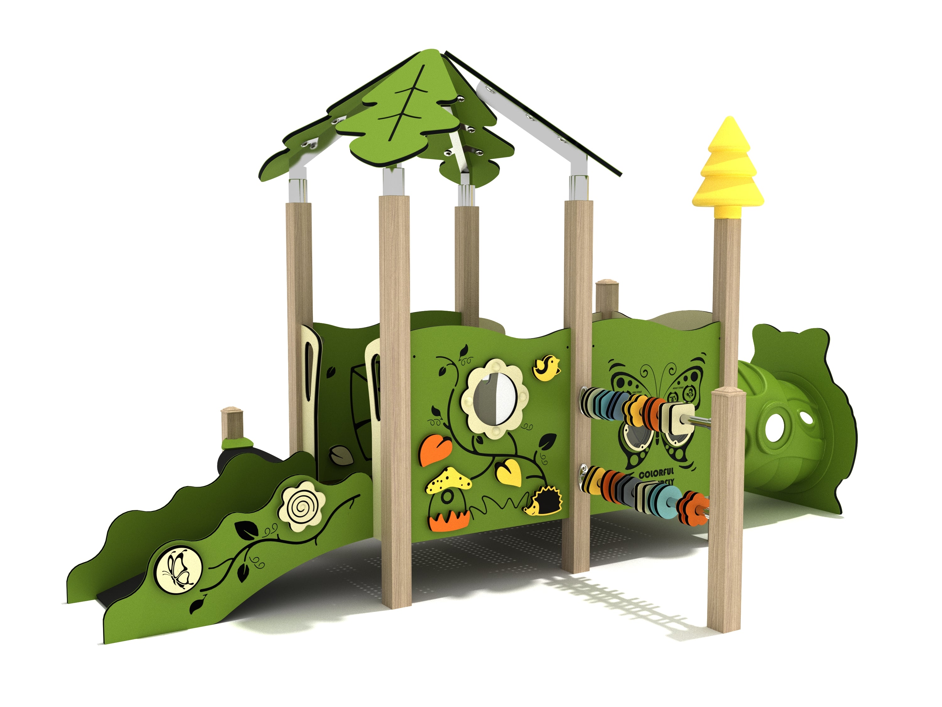 Playground Equipment Heather Canopy Mini Playground SKU PCM026