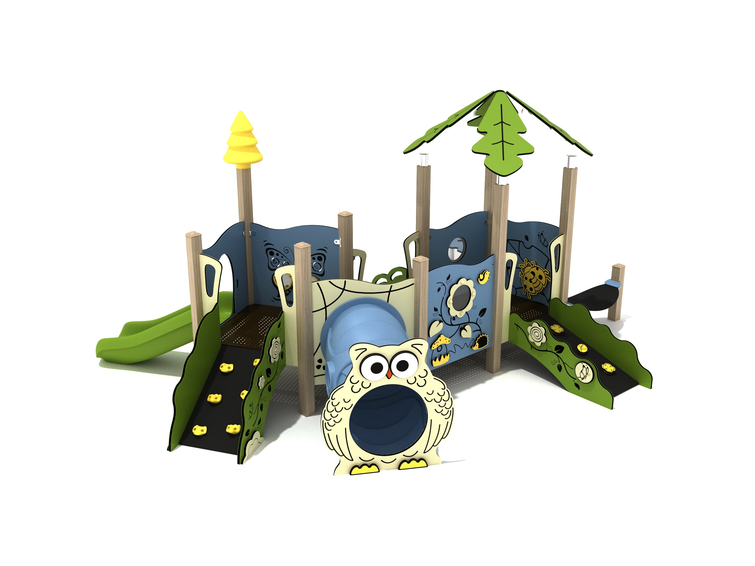 Playground Equipment Barberry Canopy Mini Playground SKU PCM027