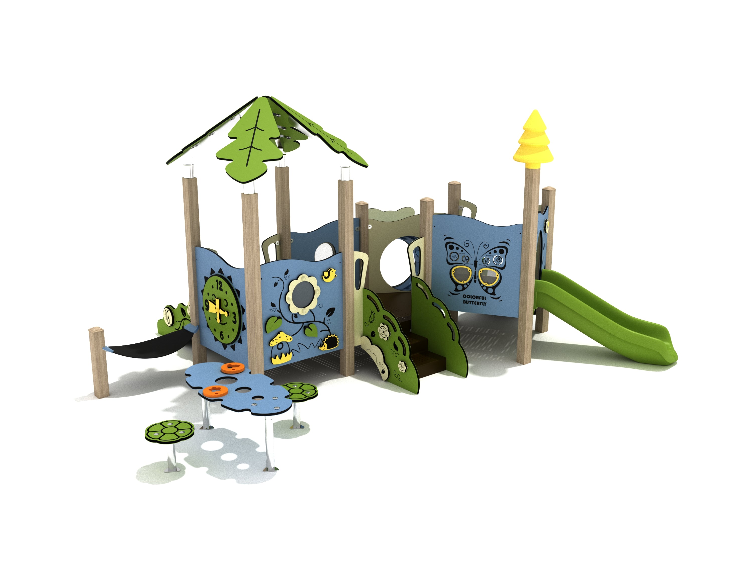 Playground Equipment Barberry Canopy Mini Playground SKU PCM027