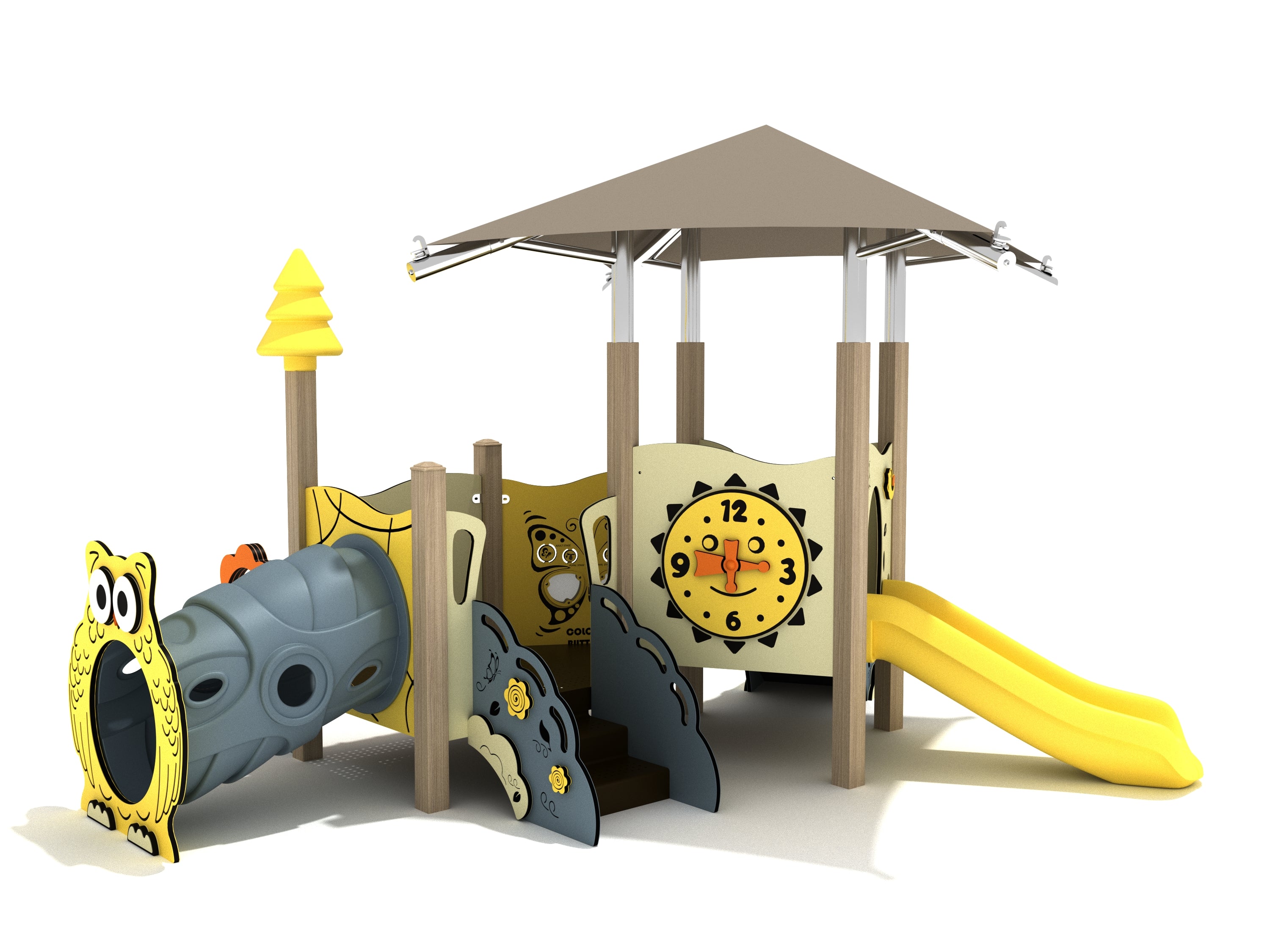 Playground Equipment Periwinkle Canopy Mini Playground SKU PCM028