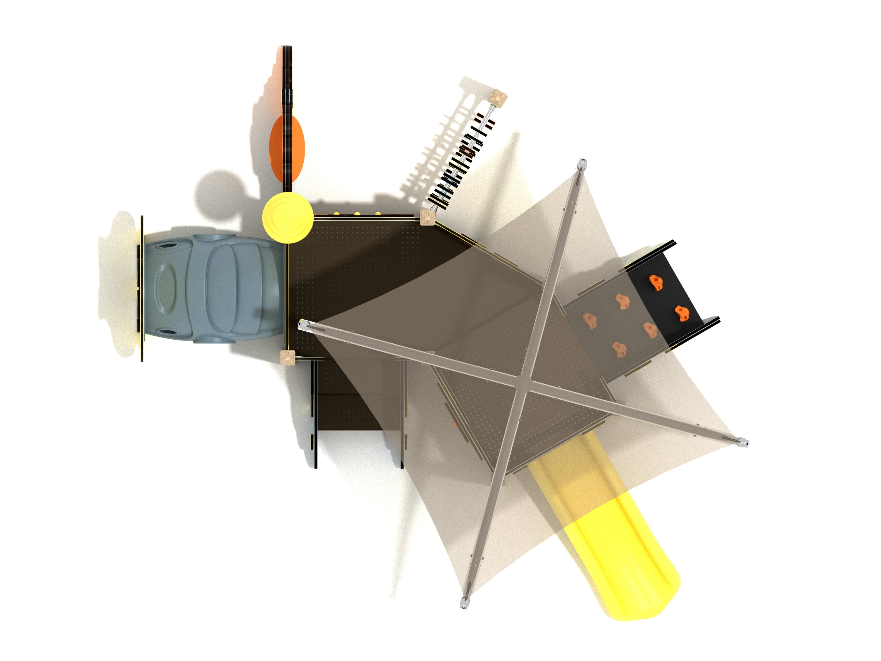 Playground Equipment Periwinkle Canopy Mini Playground SKU PCM028