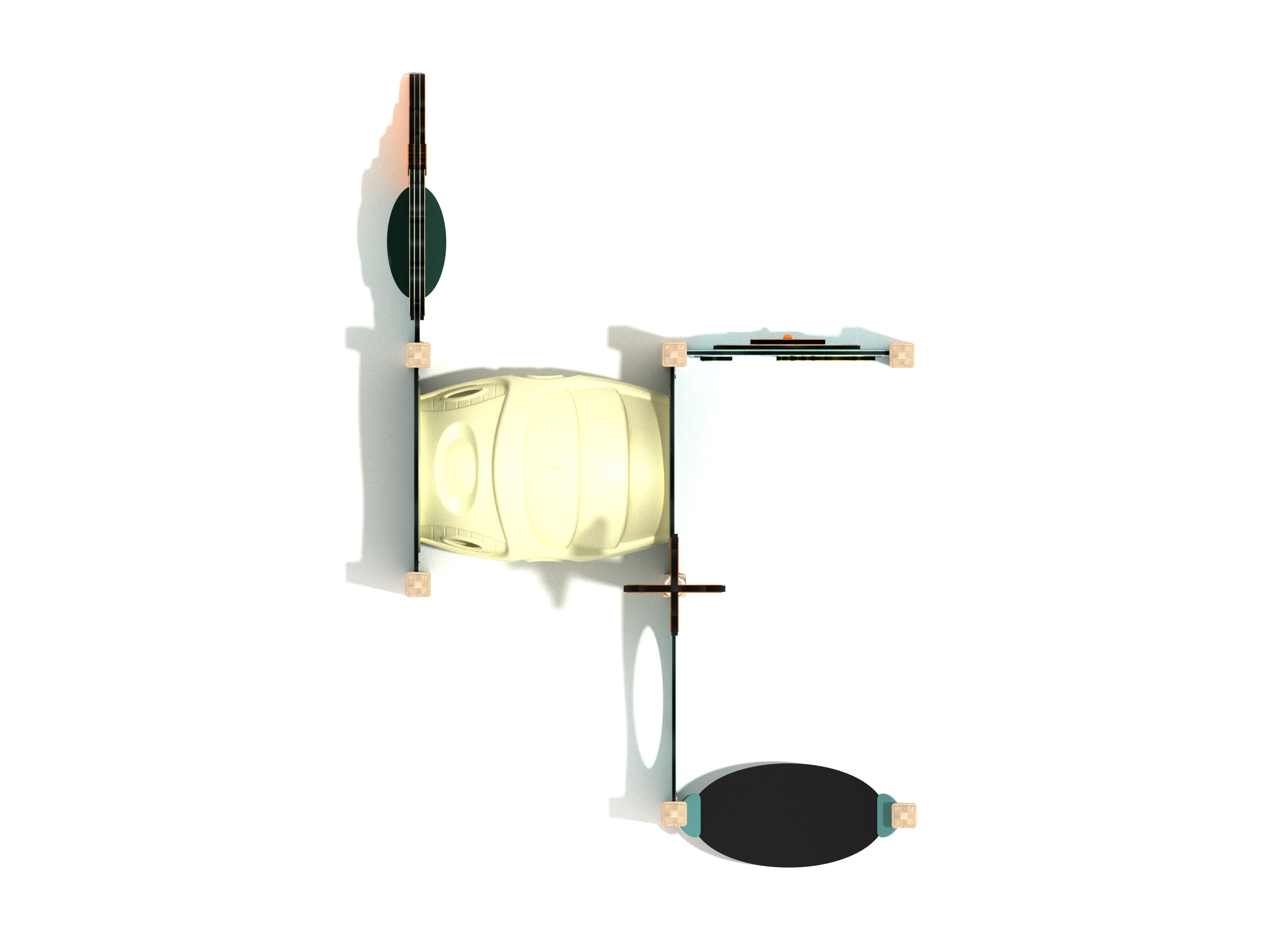 Playground Equipment Juniper Canopy Mini Playground SKU PCM029