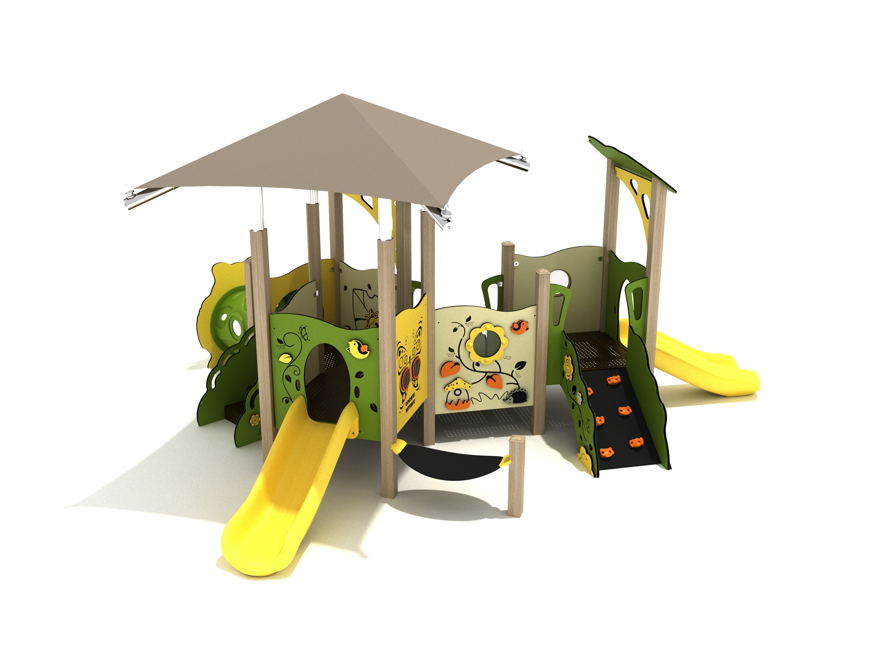 Playground Equipment Holly Canopy Mini Playground SKU PCM030
