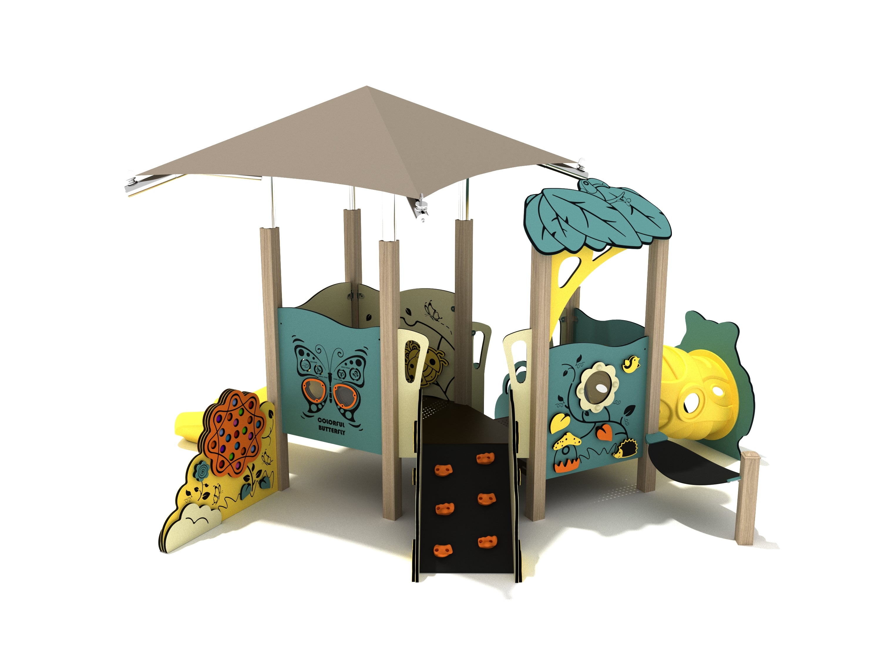 Playground Equipment Oleander Canopy Mini Playground SKU PCM033
