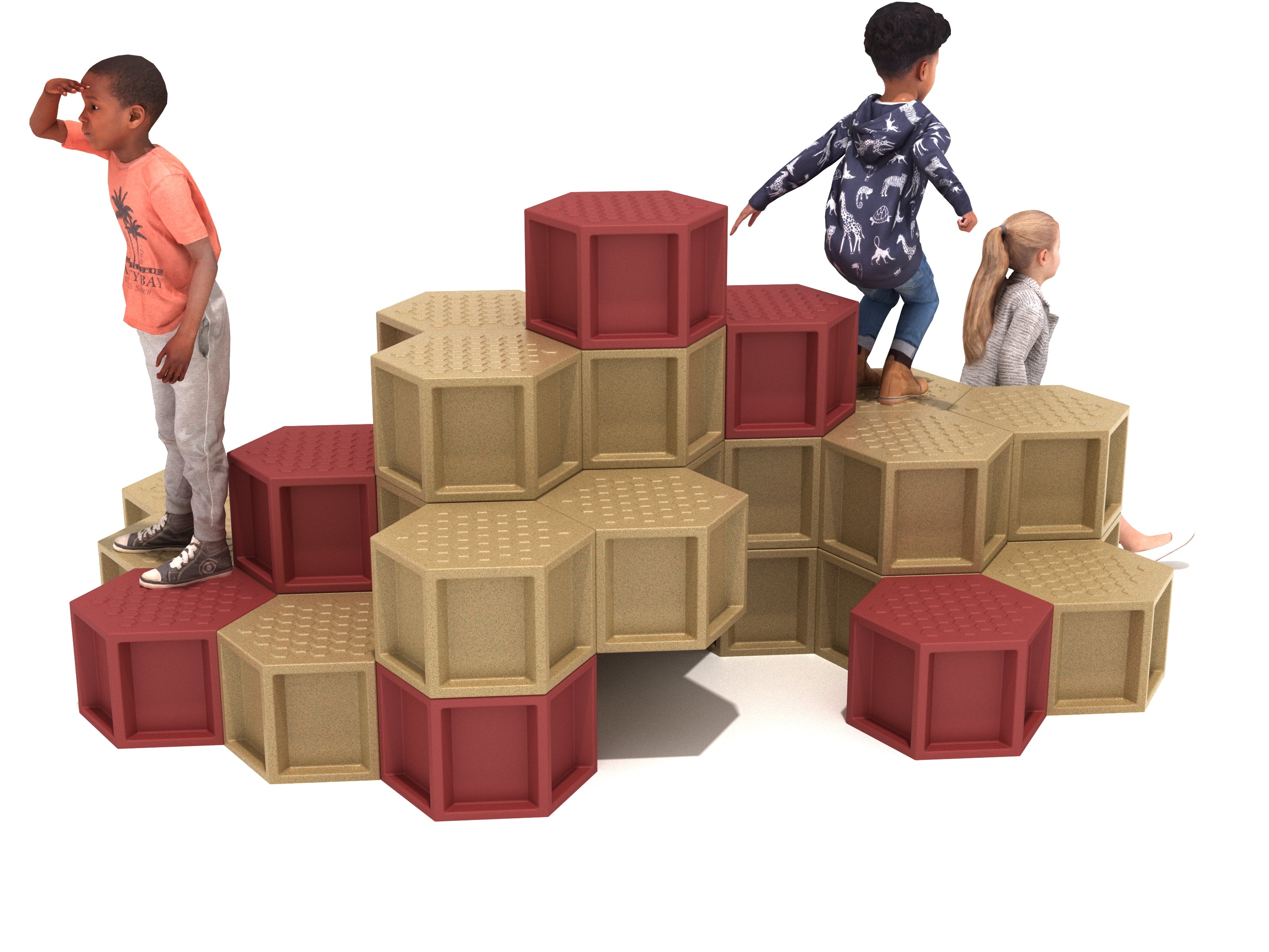 Playground Equipment Advanced Honeycomb Climber SKU PHC002