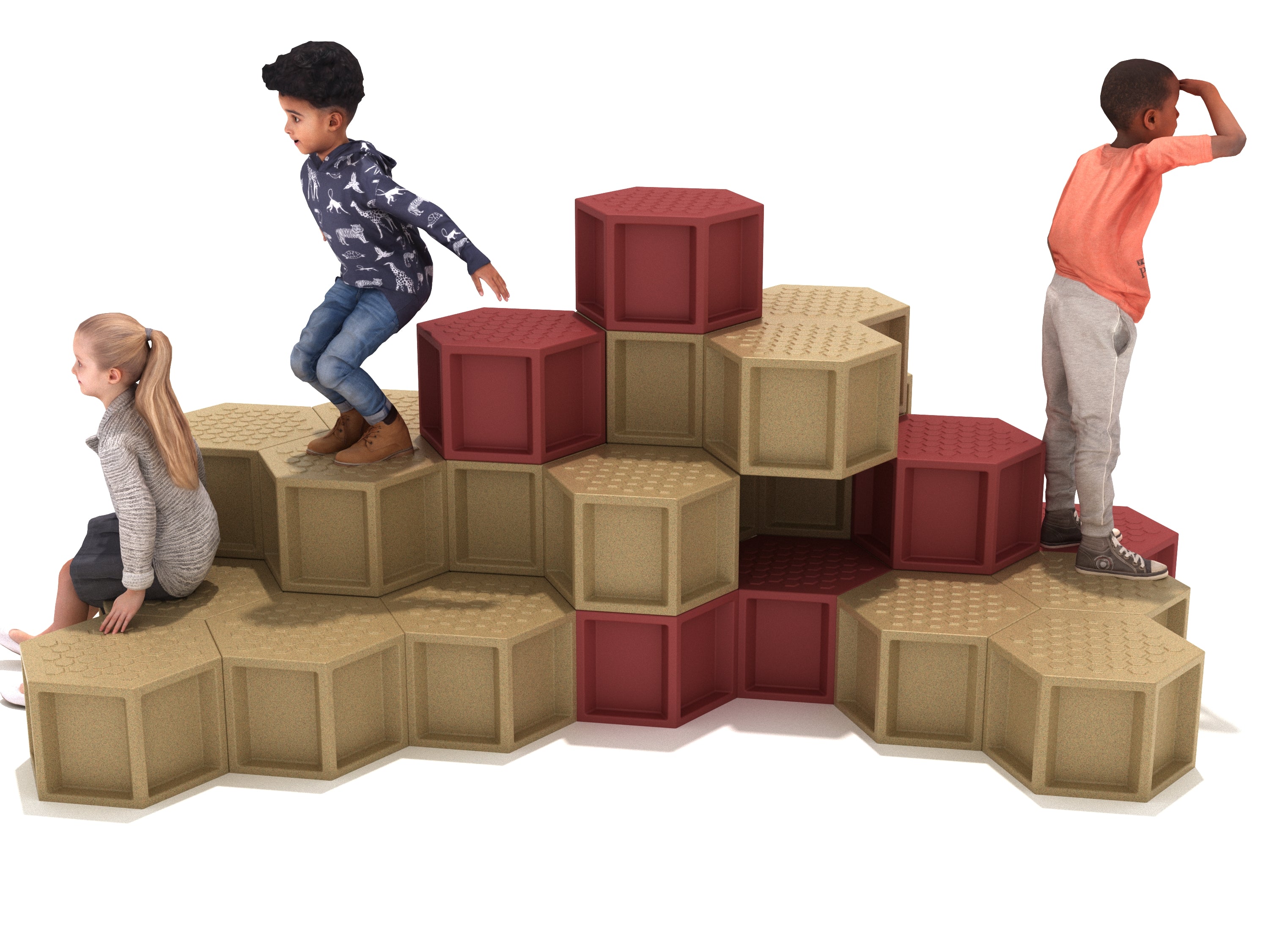 Playground Equipment Advanced Honeycomb Climber SKU PHC002