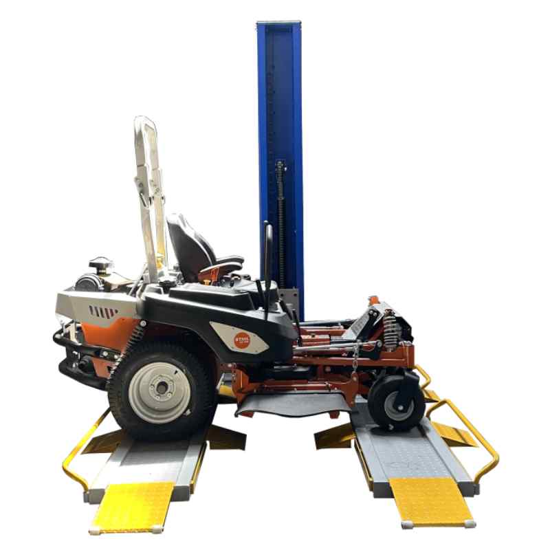 Ideal 2,000lb Mower Lift Single Column SKU SC-2K-UTV-X