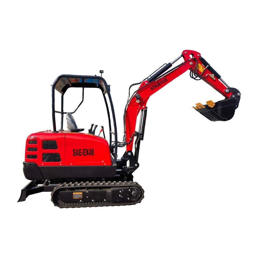 Stratus 4,800 lbs Excavator, EPA Certified Kubota Engine SKU SAE-EX48