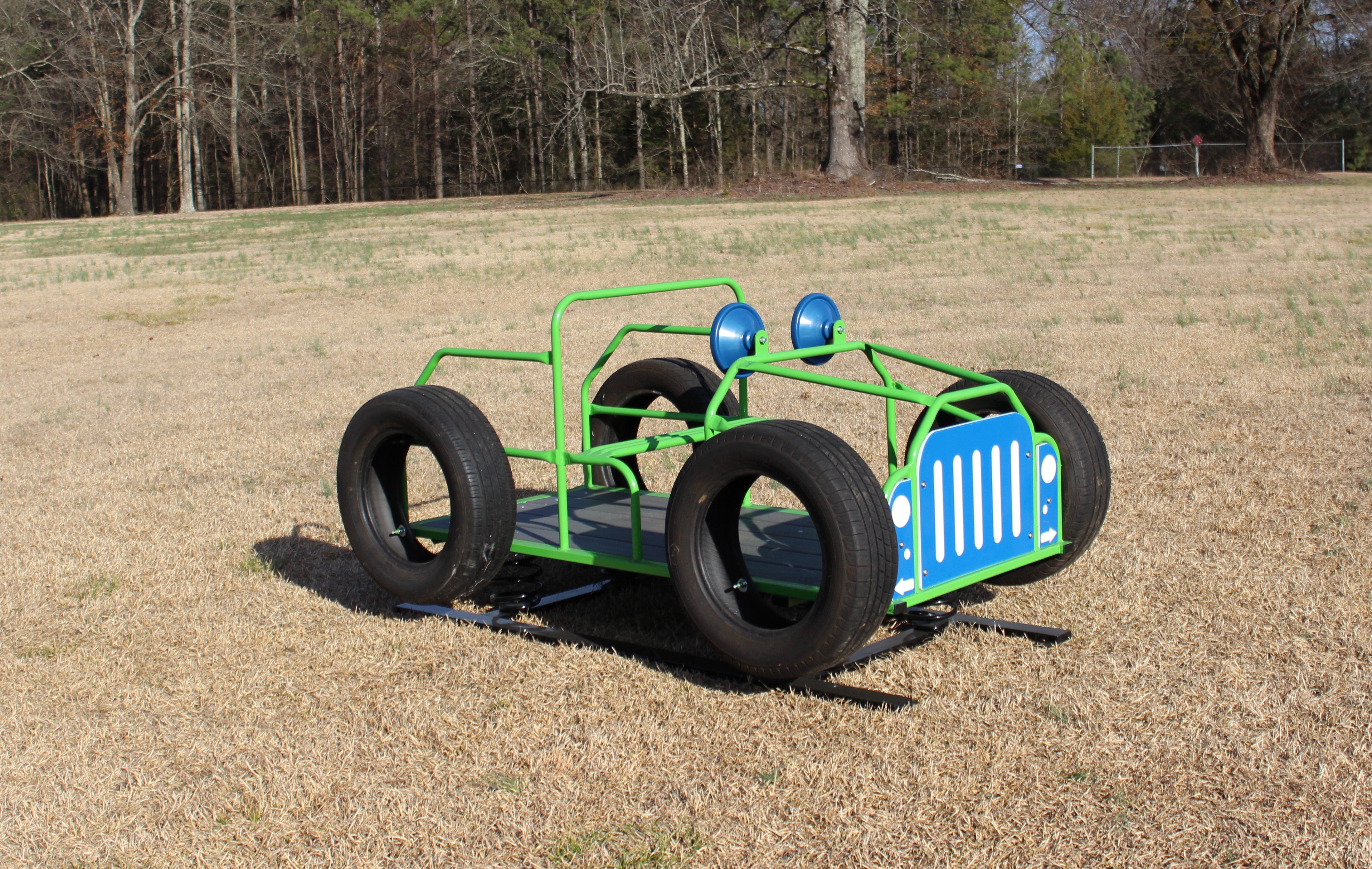Infinity Playgrounds Jeep w/ Springs SKU IP-4006