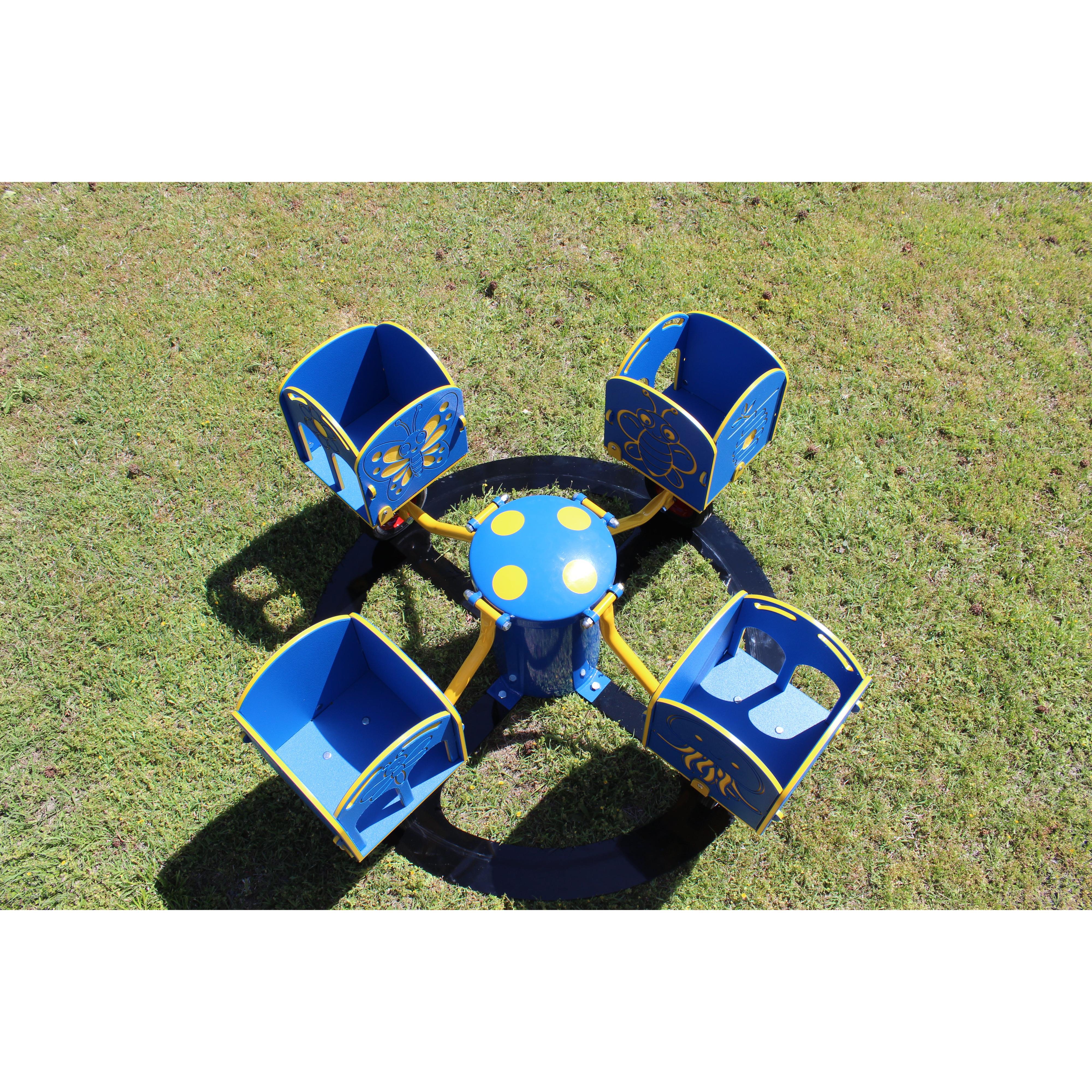 Infinity Playgrounds Carrington’s Carousel Merry Go Cycle SKU IP-5025