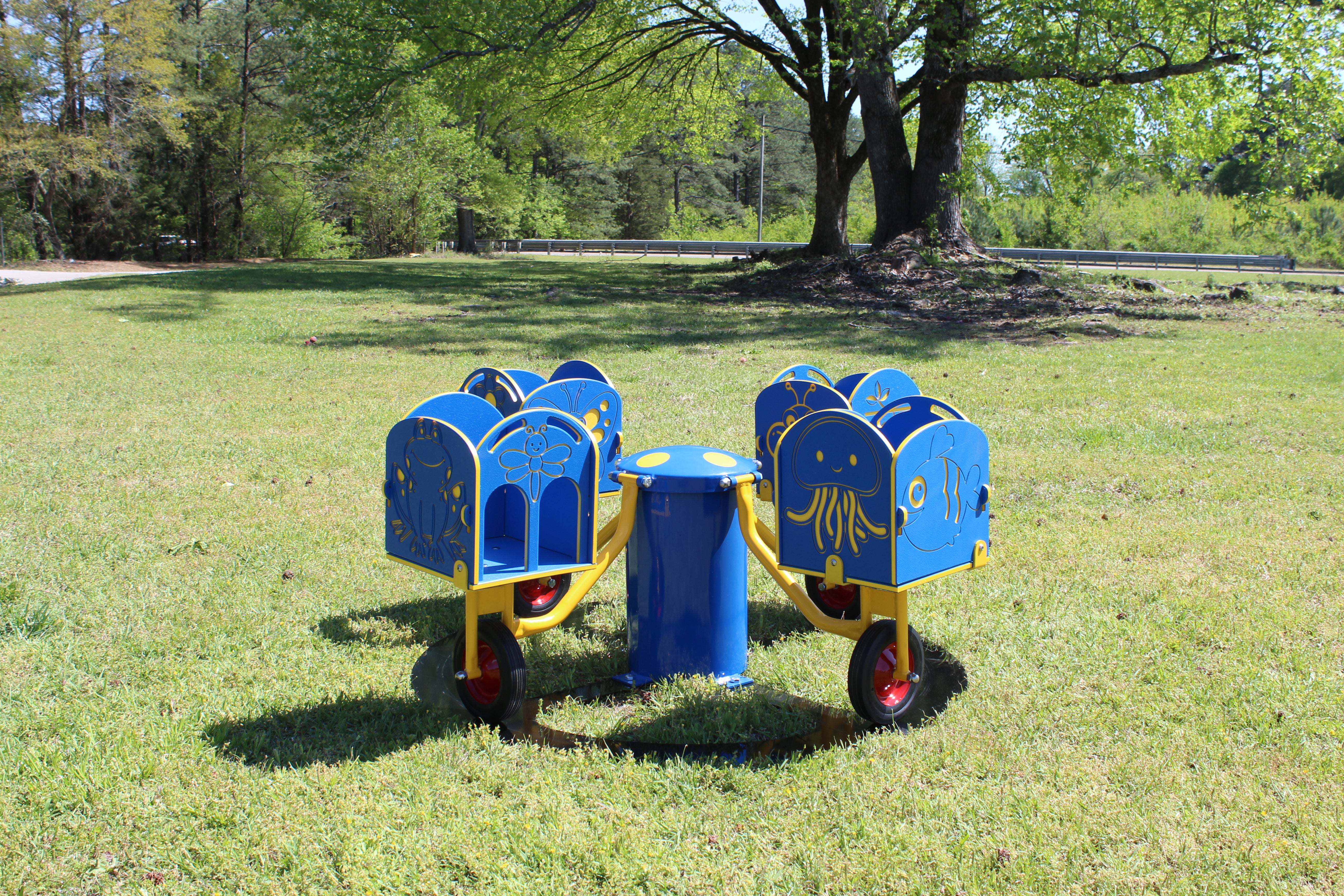 Infinity Playgrounds Carrington’s Carousel Merry Go Cycle SKU IP-5025