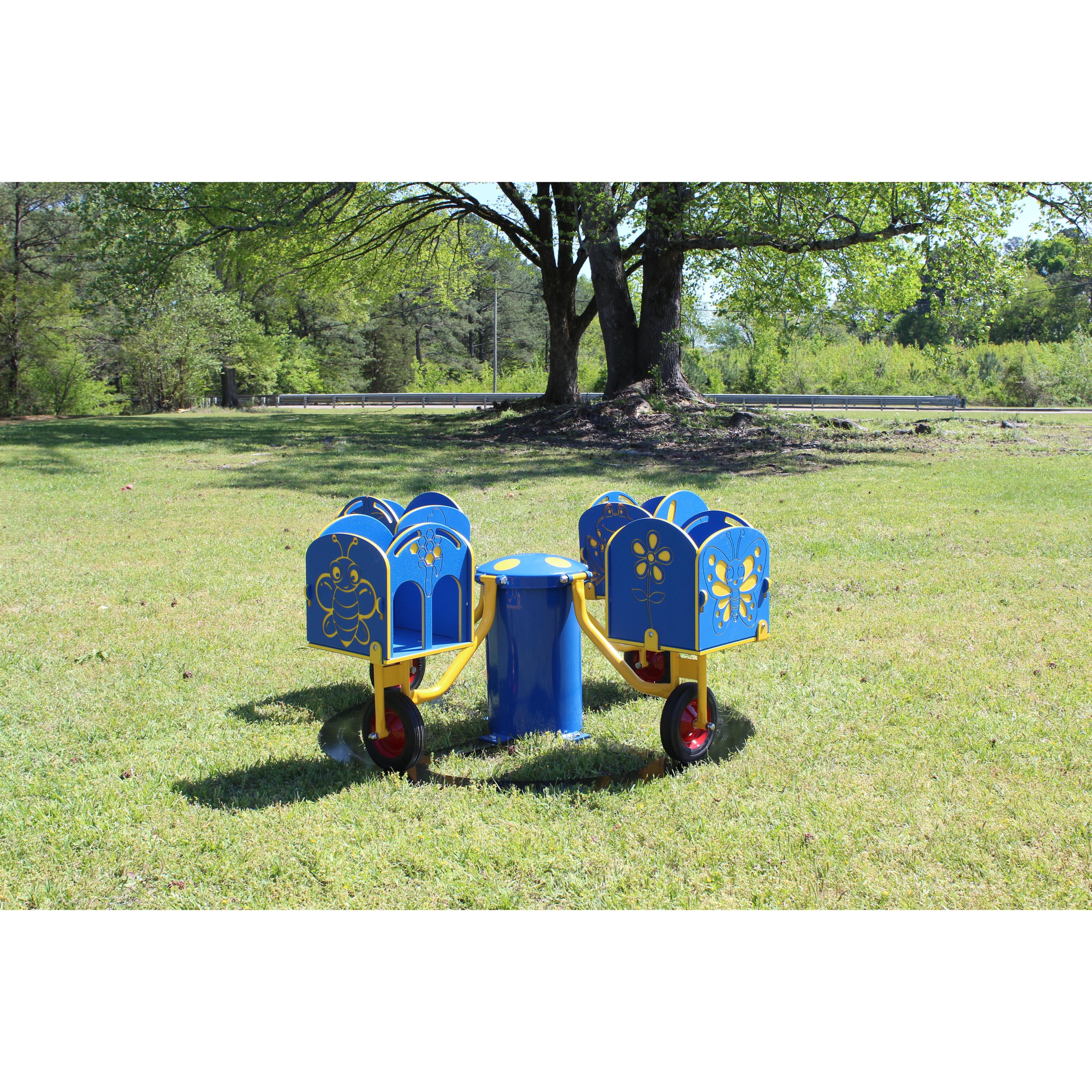 Infinity Playgrounds Carrington’s Carousel Merry Go Cycle SKU IP-5025