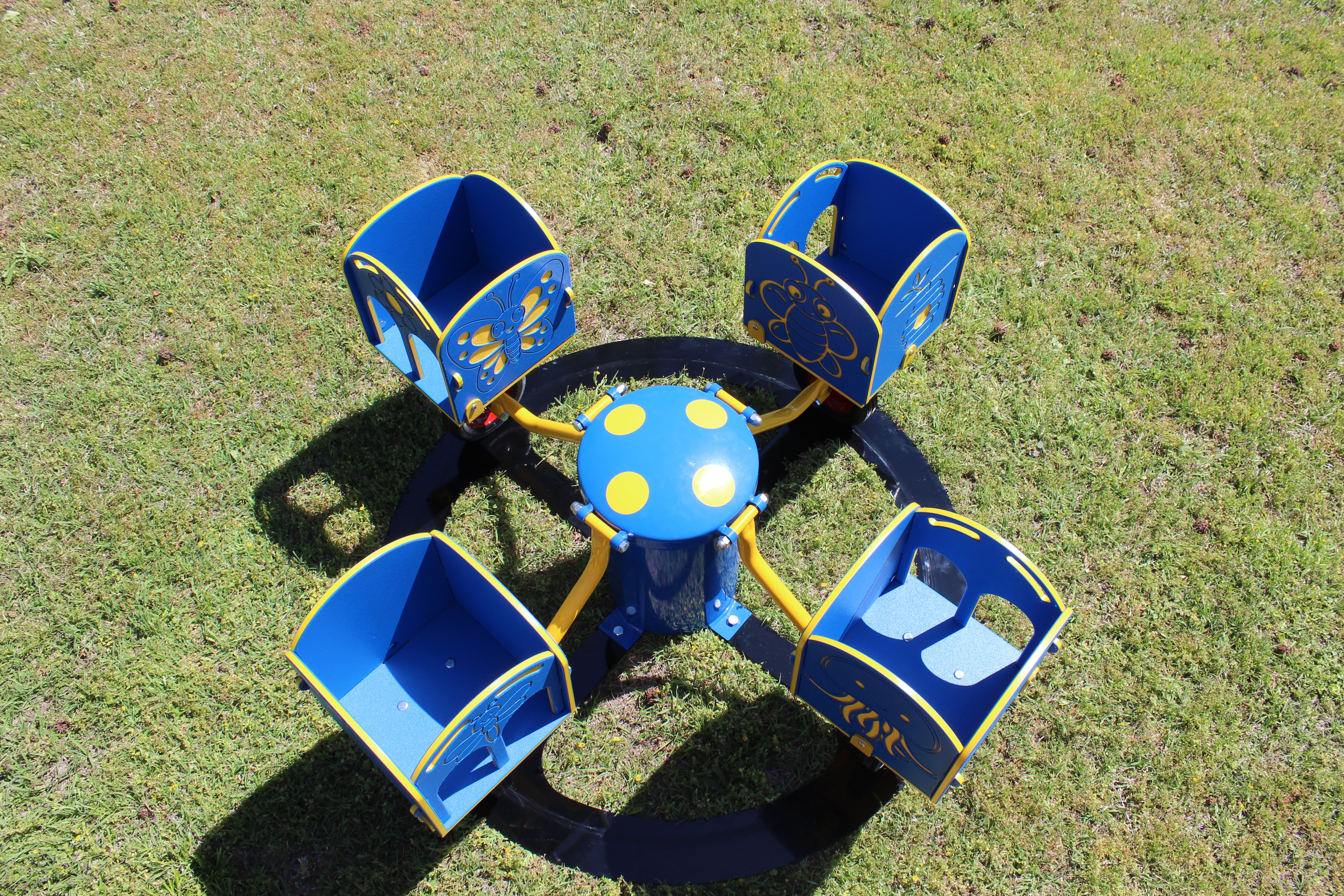 Infinity Playgrounds Carrington’s Carousel Merry Go Cycle SKU IP-5025