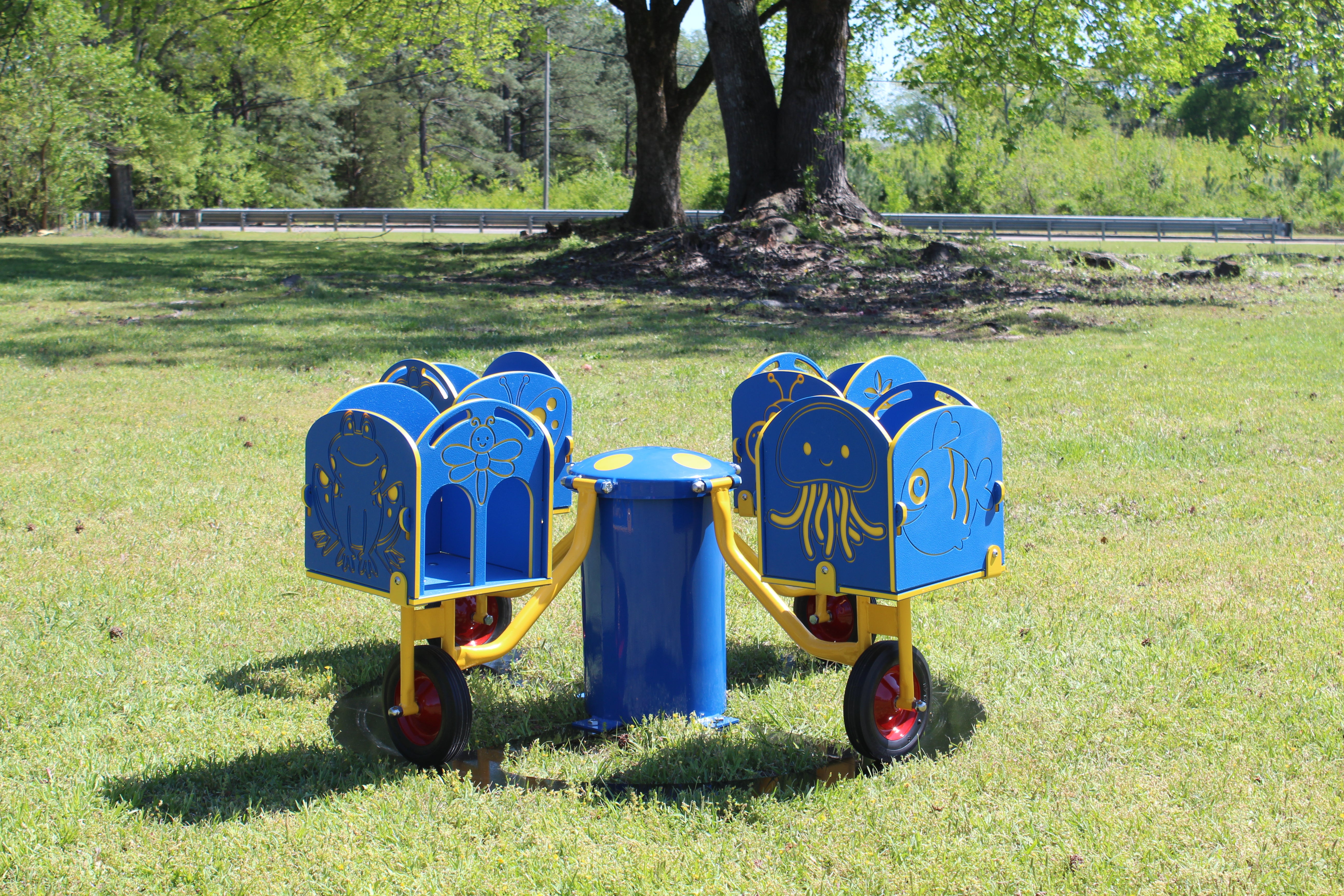 Infinity Playgrounds Carrington’s Carousel Merry Go Cycle SKU IP-5025