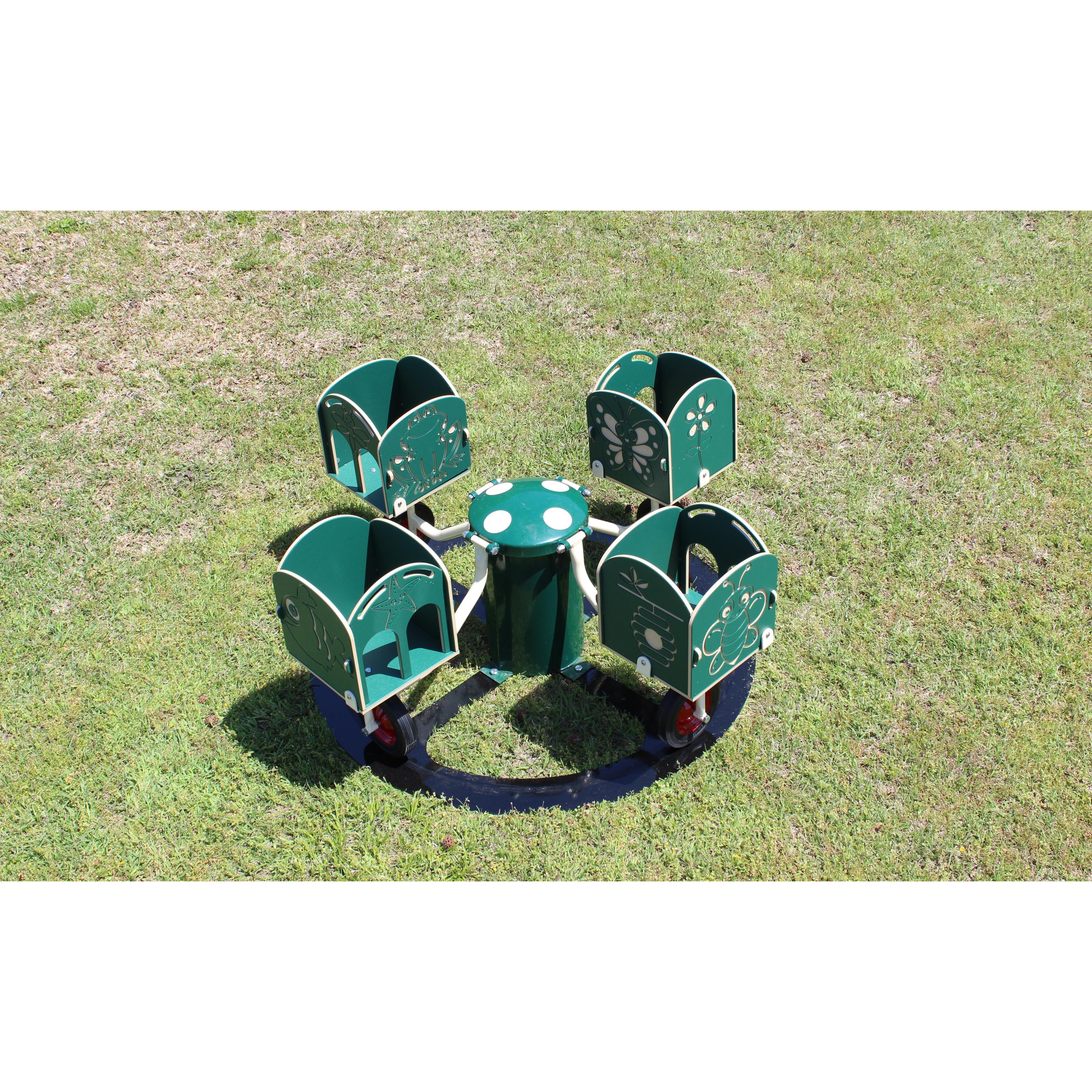 Infinity Playgrounds Carrington’s Carousel Merry Go Cycle SKU IP-5025