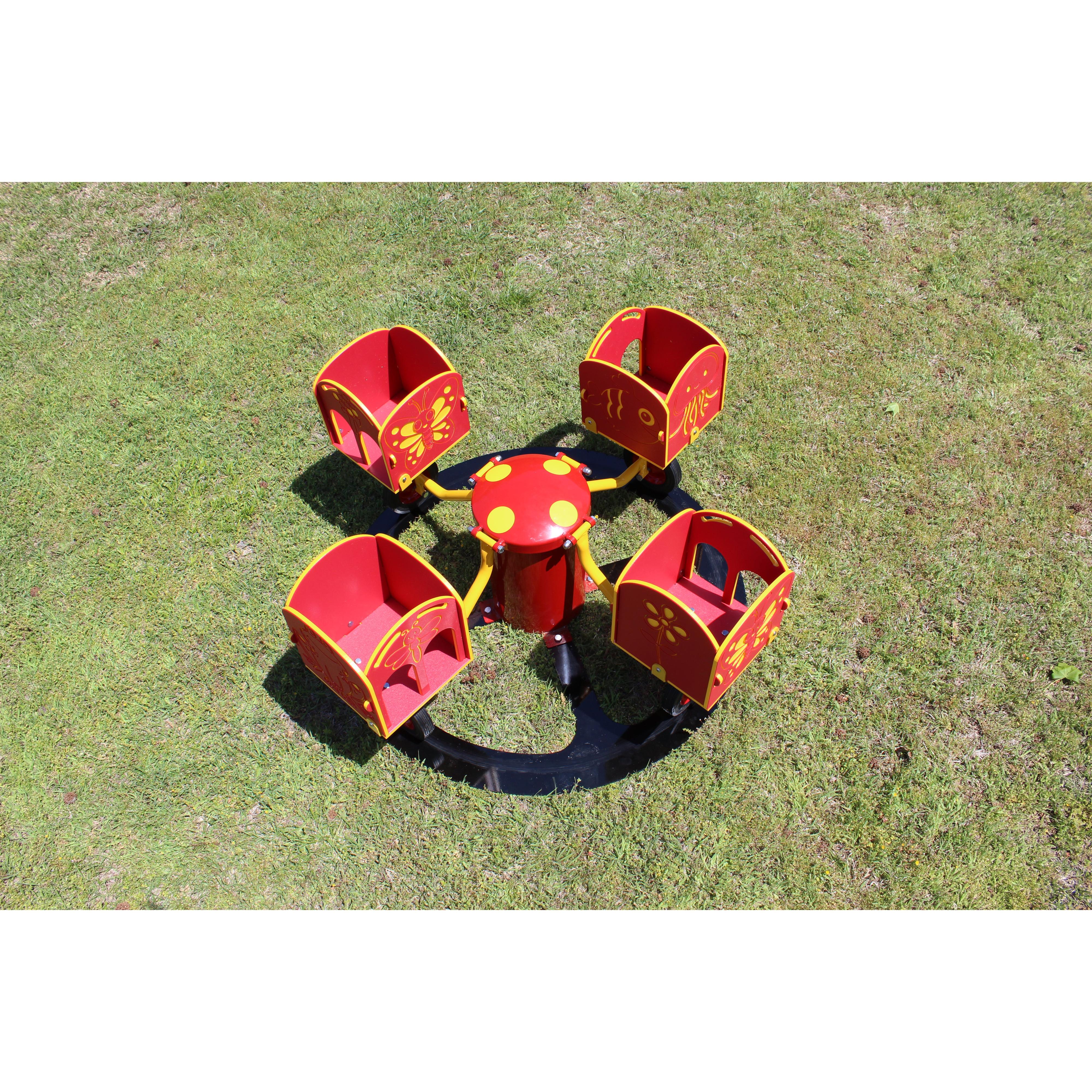 Infinity Playgrounds Carrington’s Carousel Merry Go Cycle SKU IP-5025