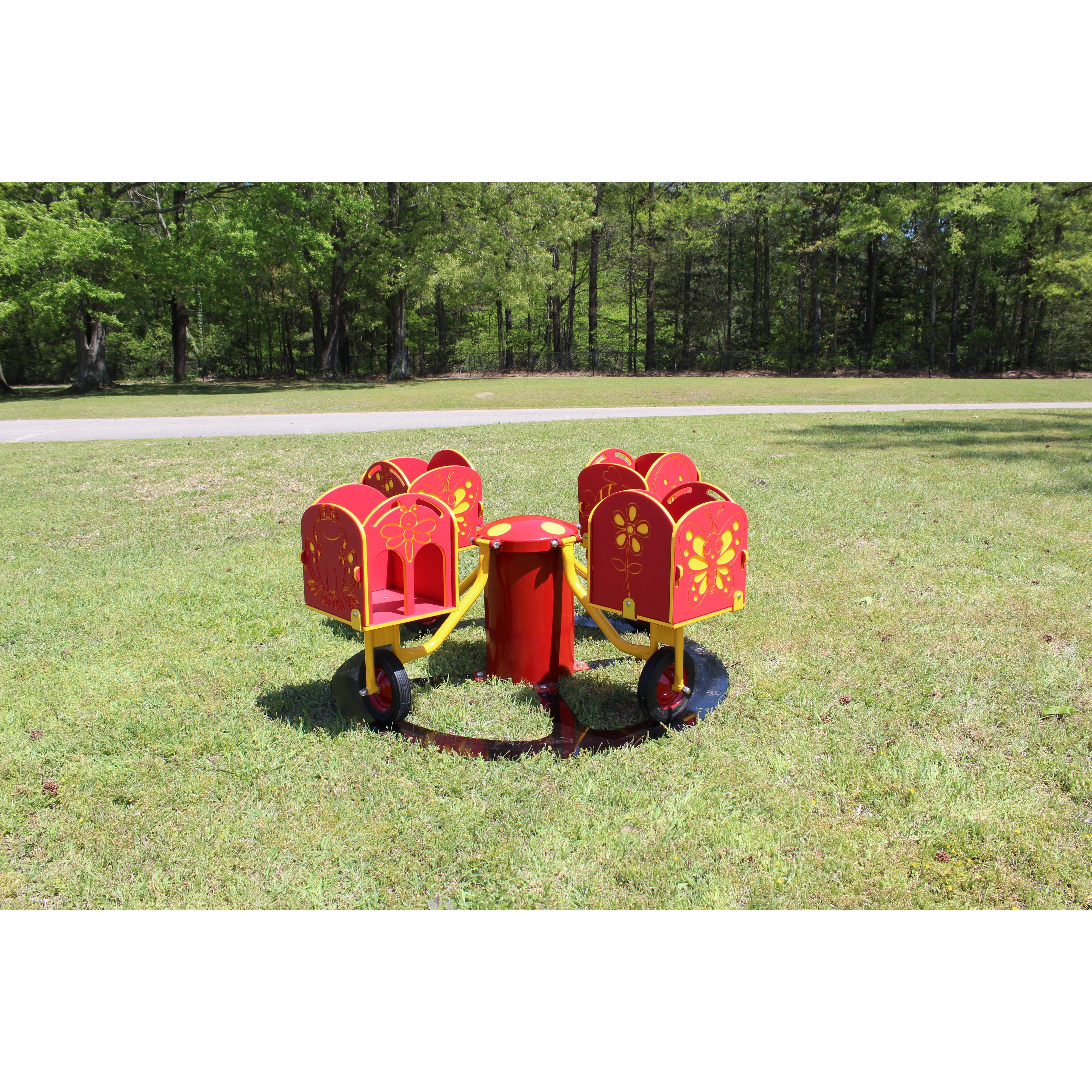 Infinity Playgrounds Carrington’s Carousel Merry Go Cycle SKU IP-5025